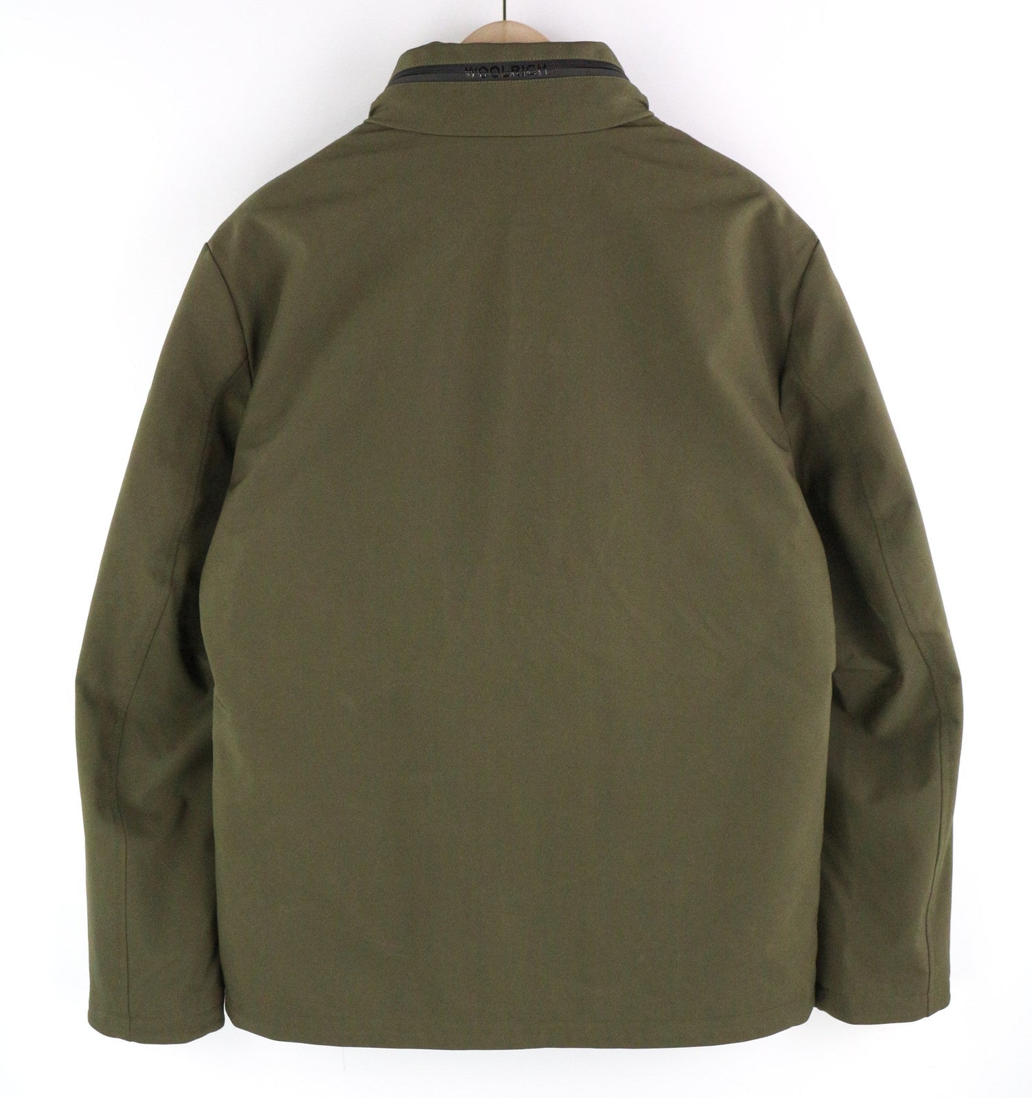 WOOLRICH Soft Shell Field vyriška striukė L dydžio, su pamušalu ir aukštu paslėptu gobtuvu 