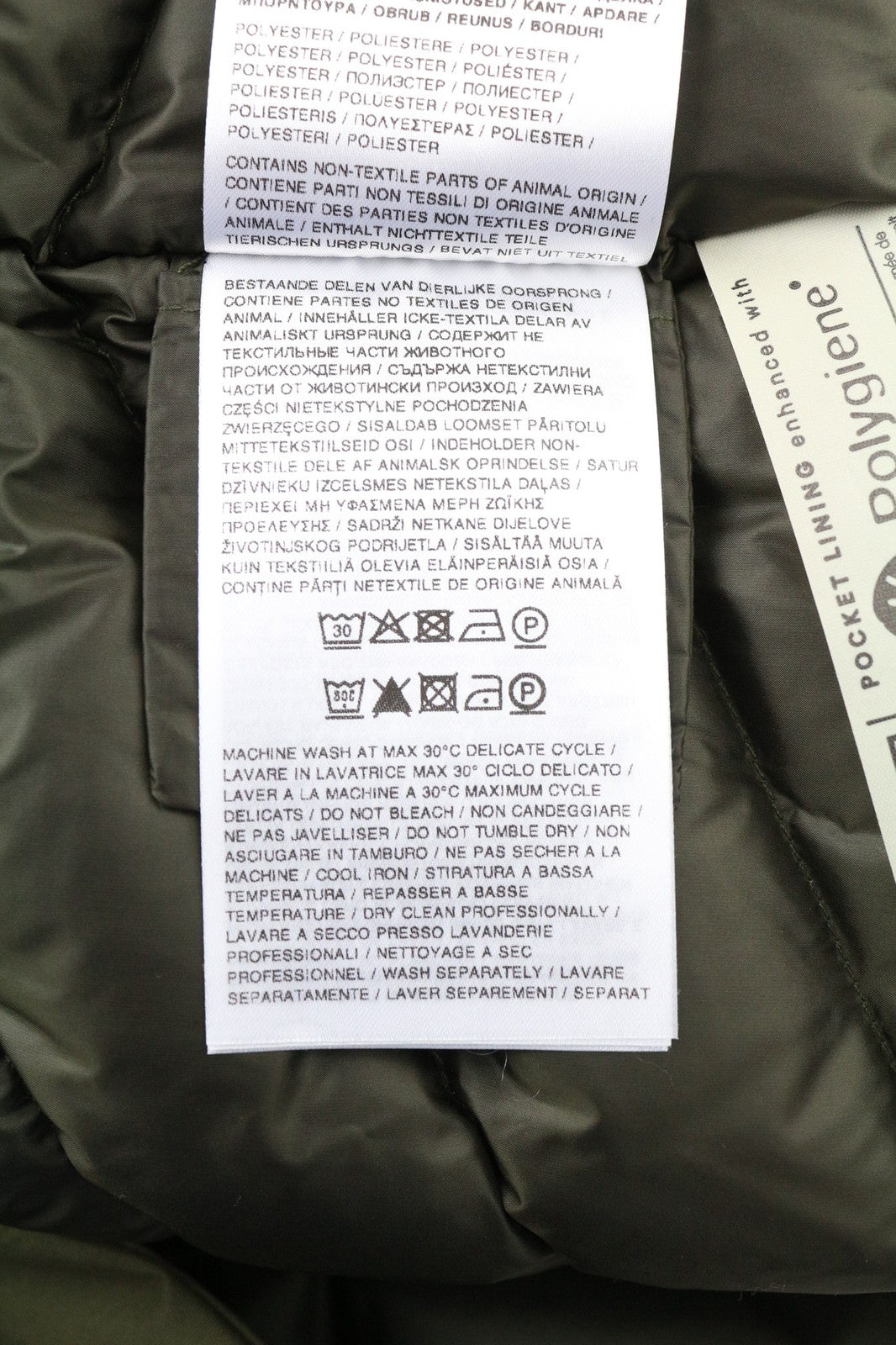 WOOLRICH Bow Bridge Parka moteriška striukė su pūkine striuke, S dydžio, su gobtuvu ir pamušalu bei užtrauktuku. 