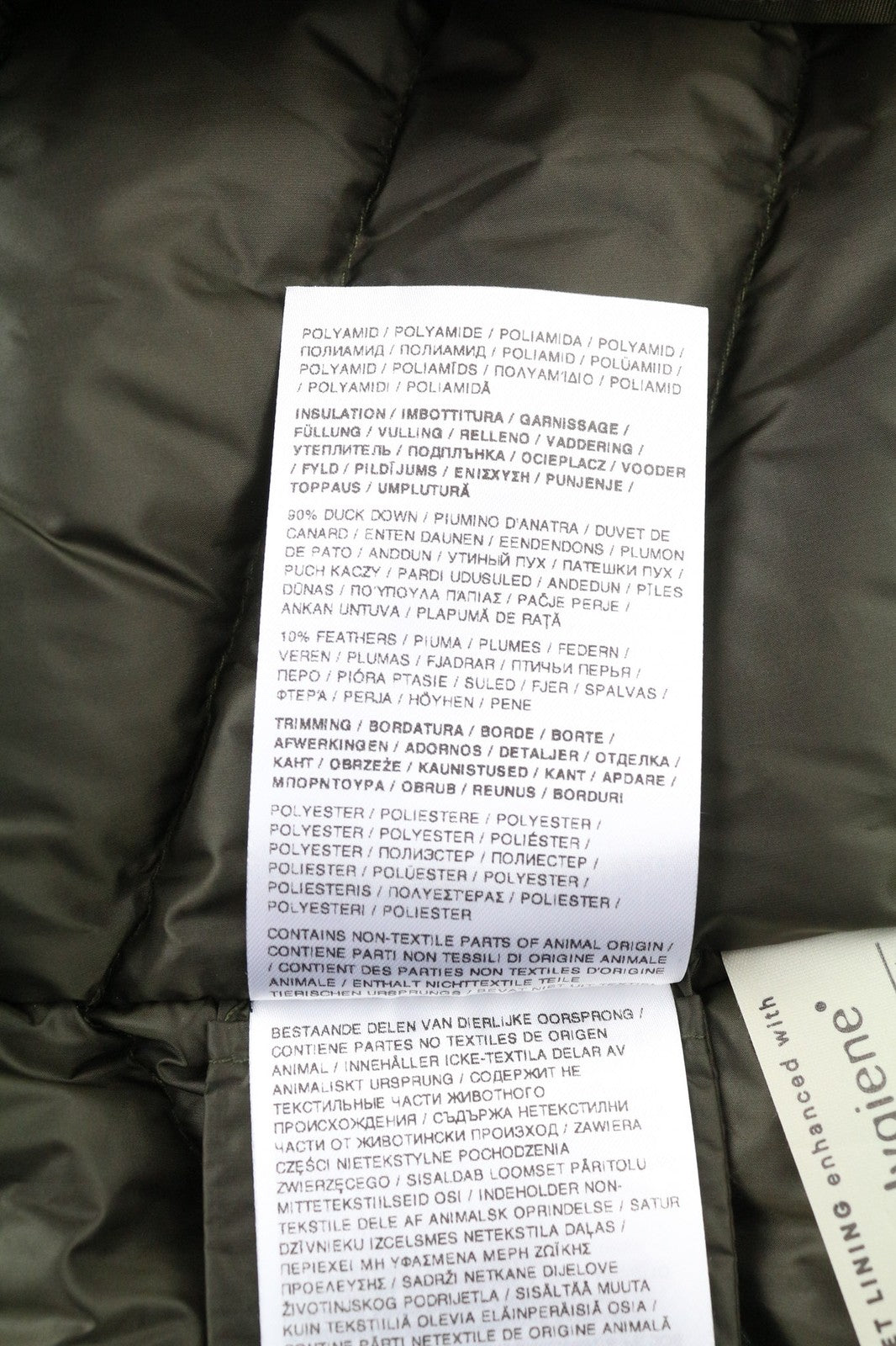 WOOLRICH Bow Bridge Parka moteriška striukė su pūkine striuke, S dydžio, su gobtuvu ir pamušalu bei užtrauktuku. 