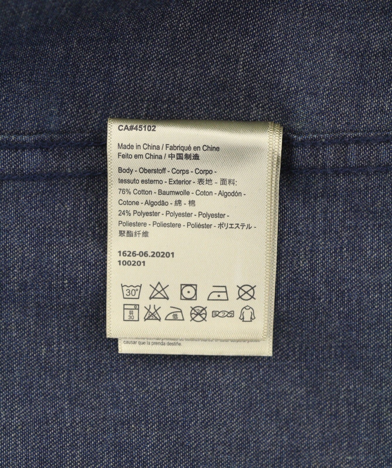 SCOTCH &amp; SODA moteriški marškinėliai S, džinsinio audinio, tamsiai mėlyni, su spaudėmis, kišenės užlopytos, laisvalaikio stiliaus. 