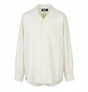 DIESEL S-Wooly vyriški marškinėliai, 2XL, balti, vilnos mišinio marškinėliai su įpjova apykakle ir kišene su sagomis. 