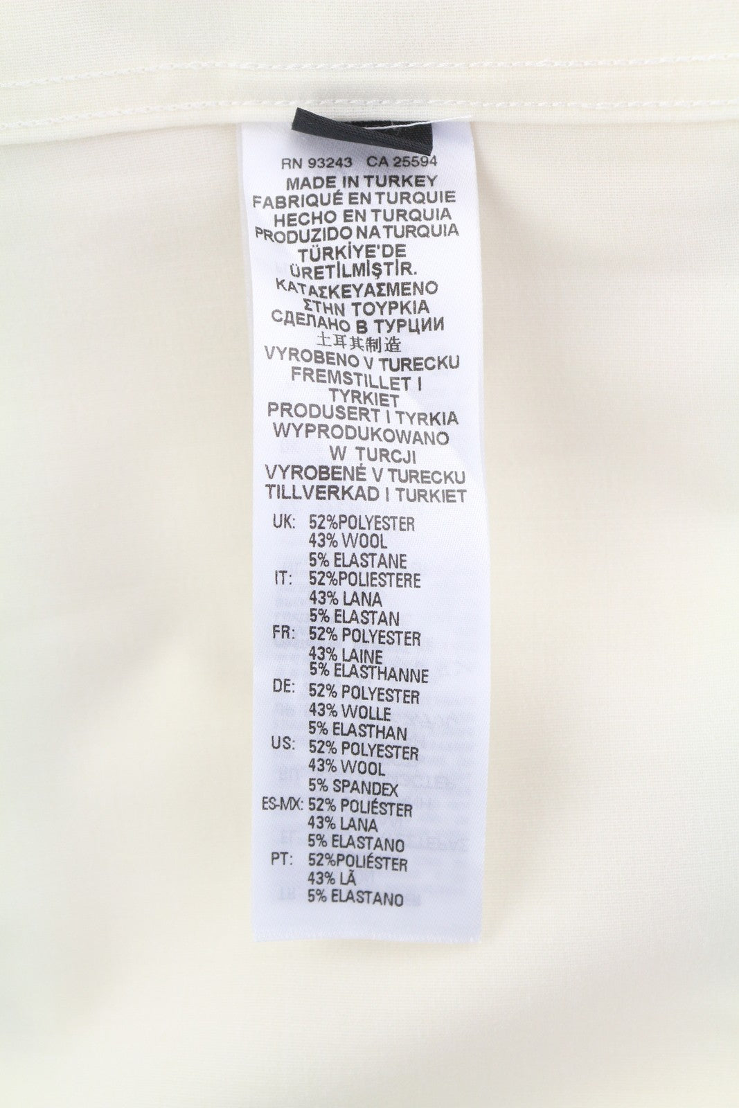 DIESEL S-Wooly vyriški marškinėliai, 2XL, balti, vilnos mišinio marškinėliai su įpjova apykakle ir kišene su sagomis. 