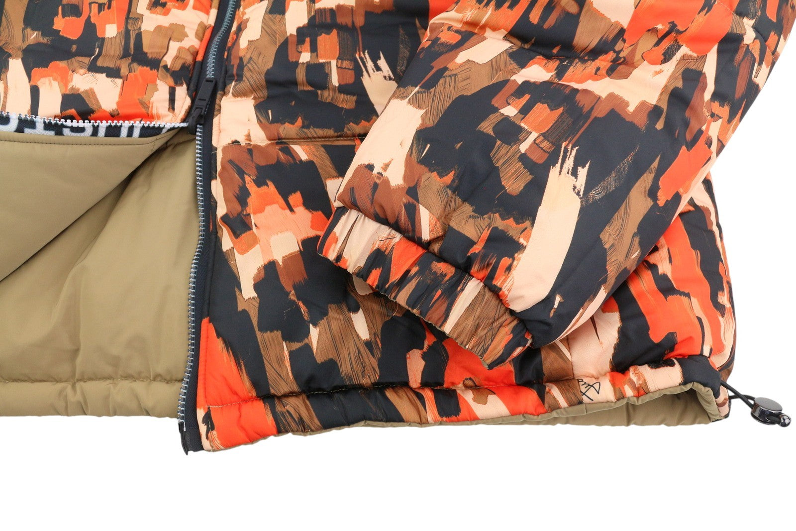 JUST CAVALLI vyriška striukė 54 spalvinga marginta paminkštinta gobtuvu dvipusė RRP710 