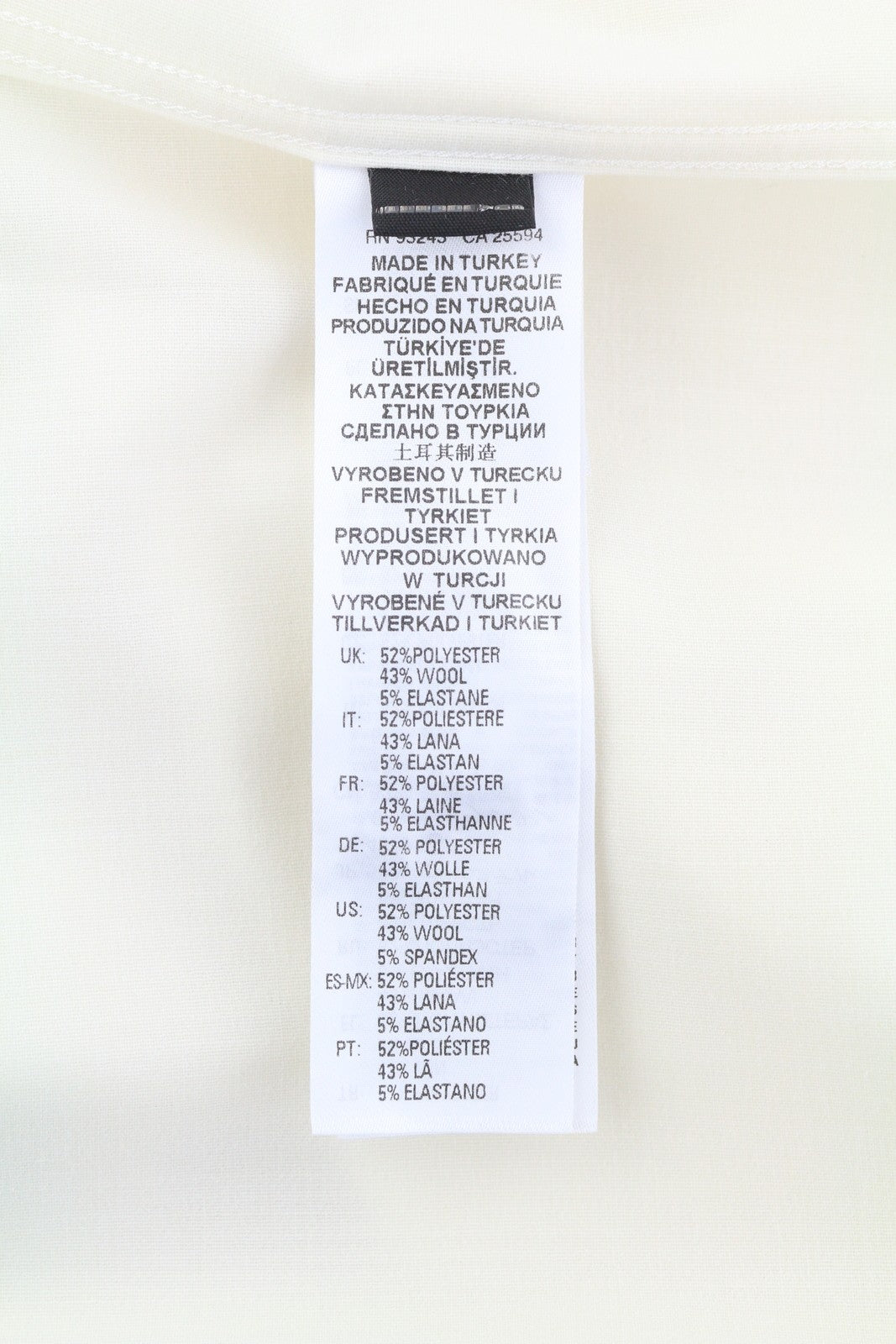 DIESEL S-Wooly vyriški marškinėliai L, balti, vilnos mišinio marškinėliai su įpjova apykakle, sagomis ir uždėtinėmis kišenėmis. 