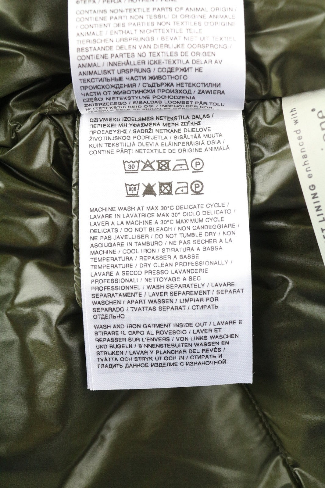 WOOLRICH Arctic Parka moteriškas XS dydžio pūkinis paltas su gobtuvu ir Ramar audiniu, RRP 799 