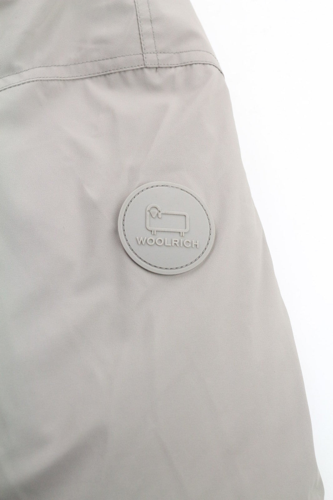 WOOLRICH vyriška L dydžio ypač ilga pūkinė striukė su gobtuvu, paminkštinta, tampria, aukšta apykakle, RRP999 