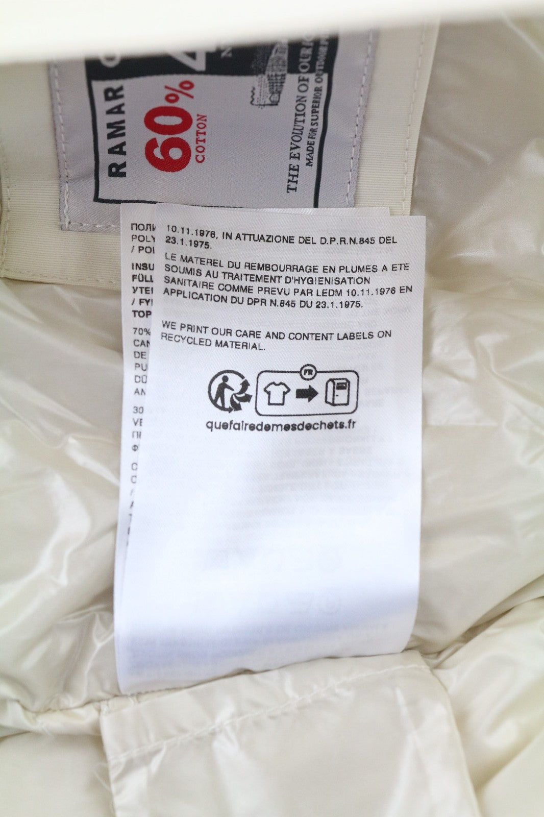 WOOLRICH Arctic Bomber moteriška pūkinė striukė su gobtuvu S dydžio Ramar audinio drobė RRP780 