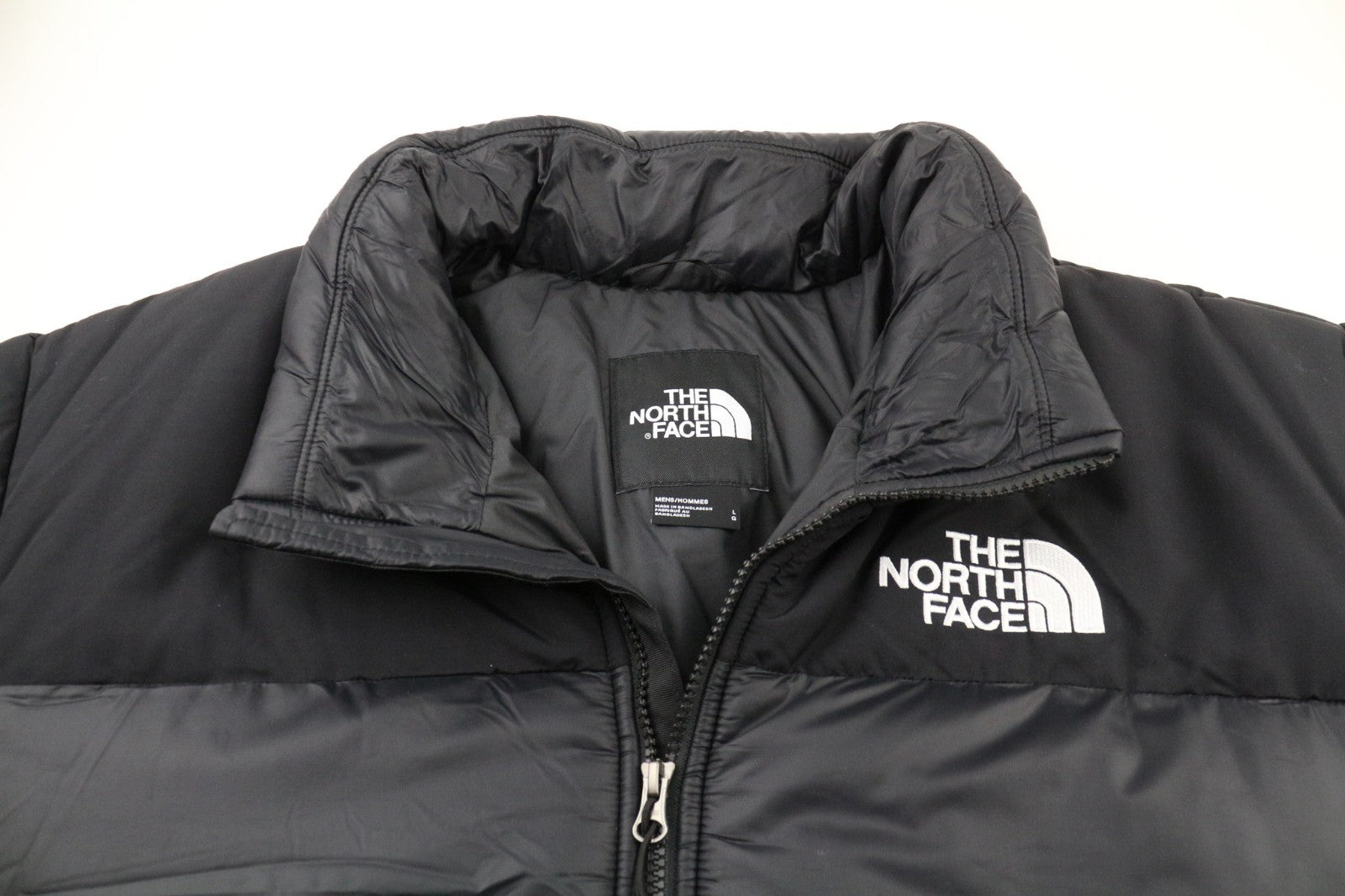 „THE NORTH FACE Himalayan Parka“ vyriška juoda striukė su užtrauktukais, L dydžio, paminkštinta 