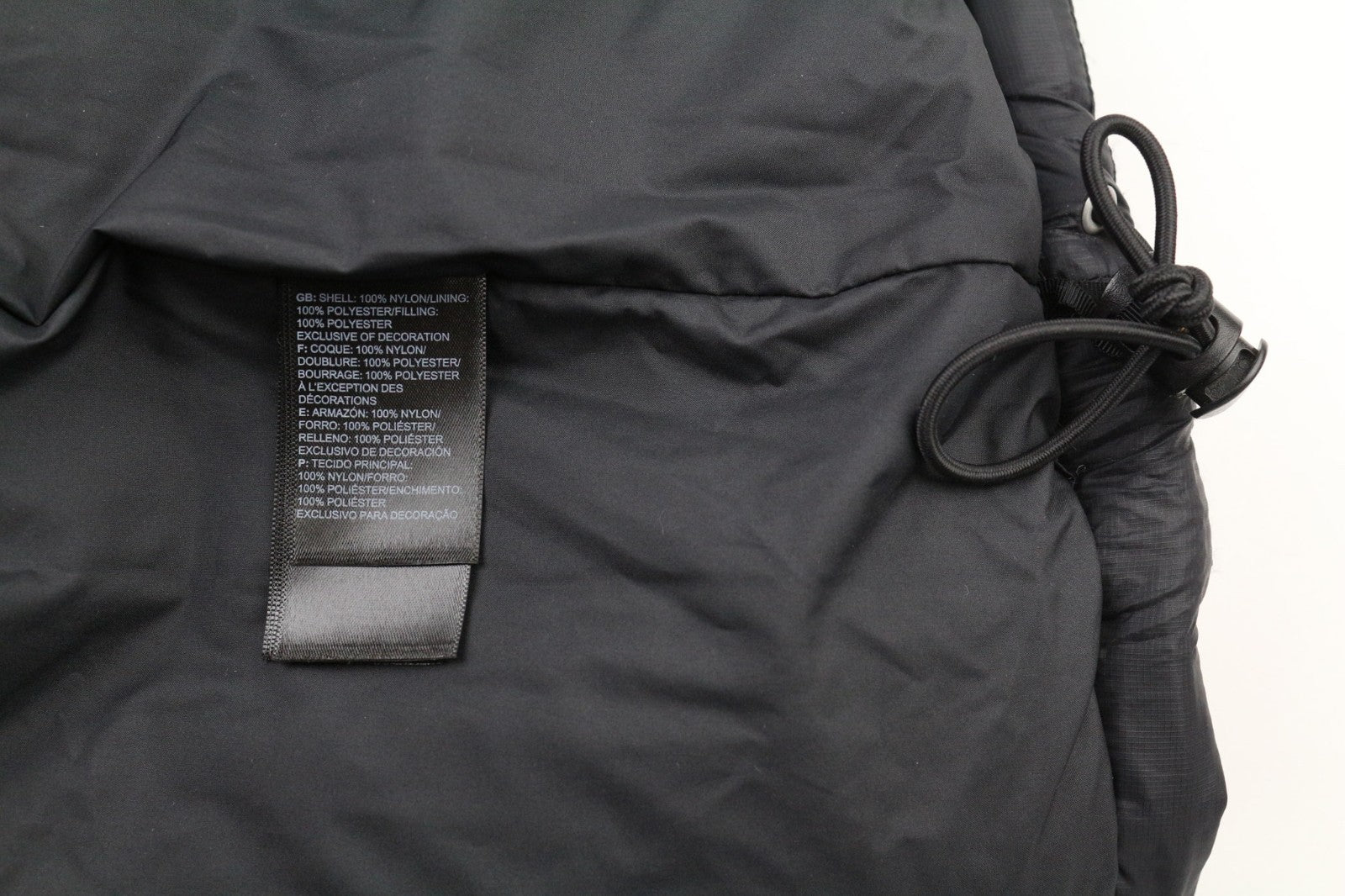 „THE NORTH FACE Himalayan Parka“ vyriška juoda striukė su užtrauktukais, L dydžio, paminkštinta 