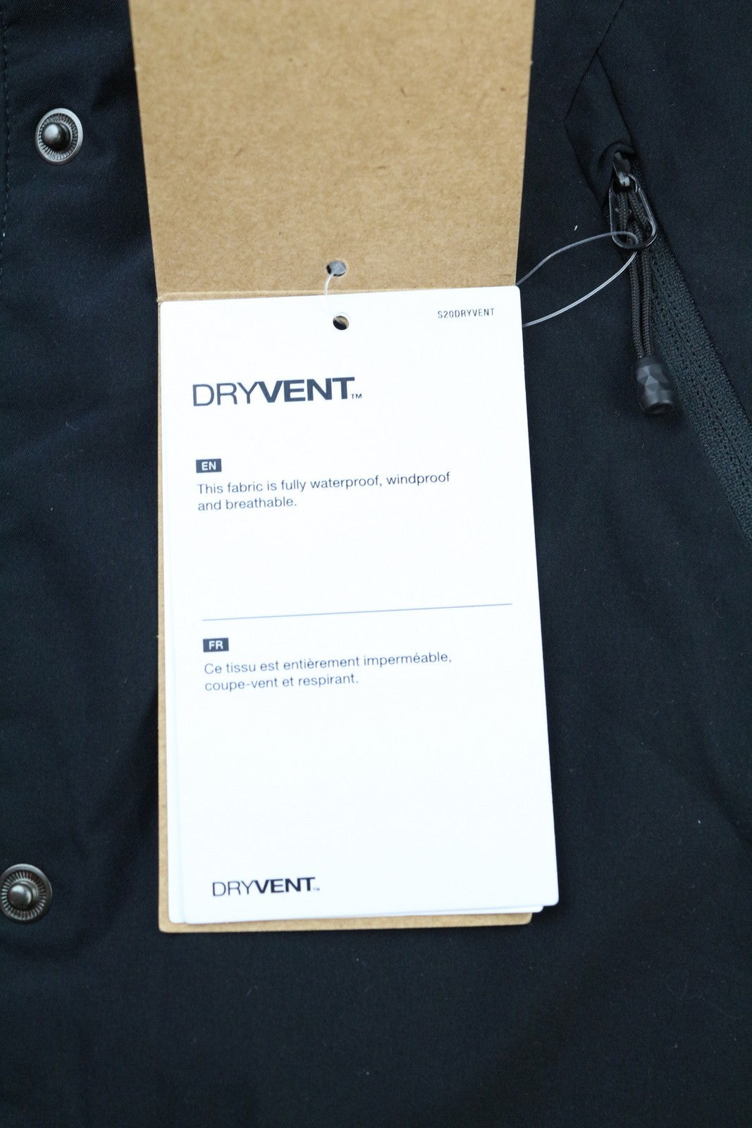 „The North Face Inlux“ moteriška L dydžio „Dryvent“ striukė su gobtuvu, juoda, vandeniui atspari, kvėpuojanti 