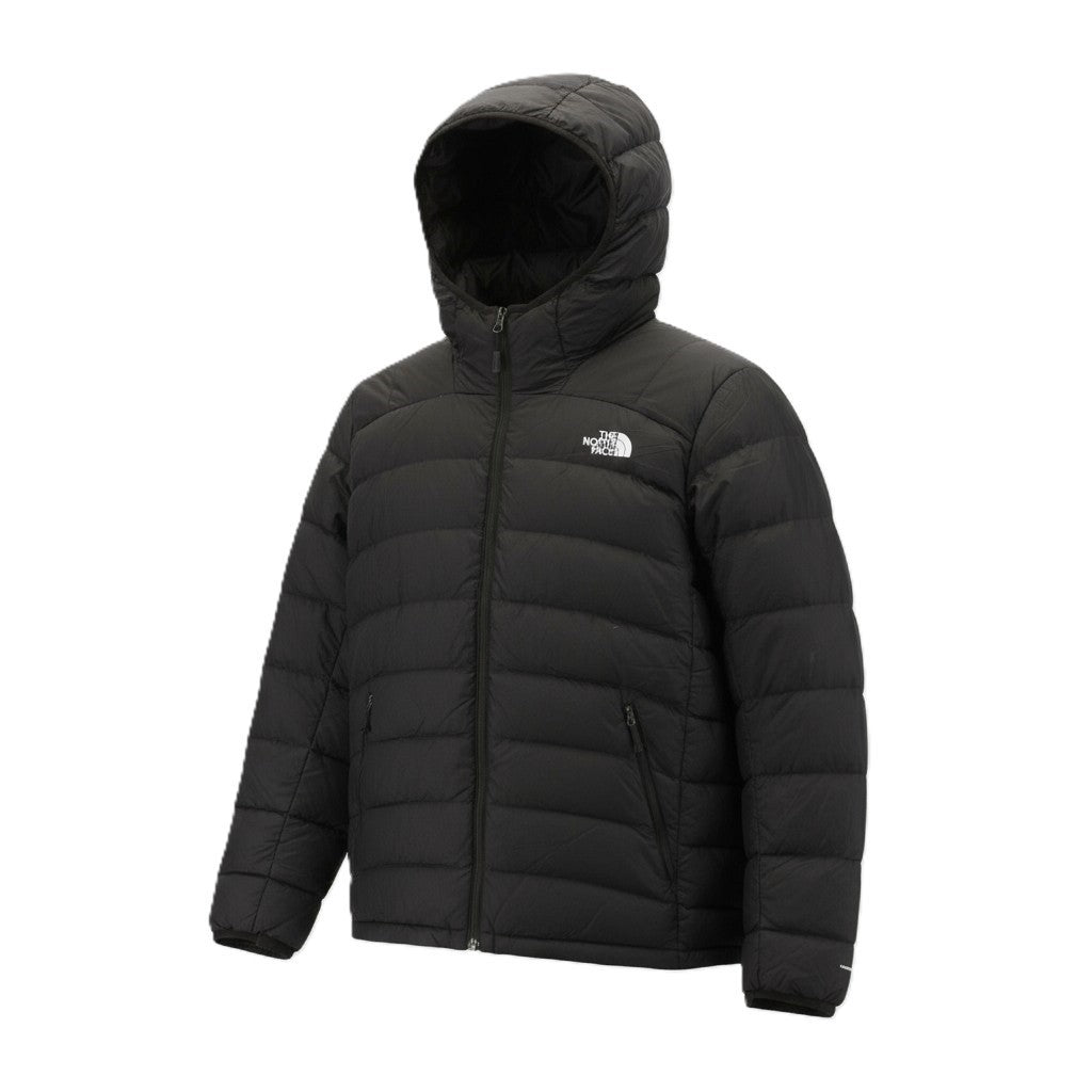 THE NORTH FACE La Paz gobtuvu dengta vyriška pūkinė striukė su XL dydžio 600 užpildo pamušalu, juoda (RRP220) 