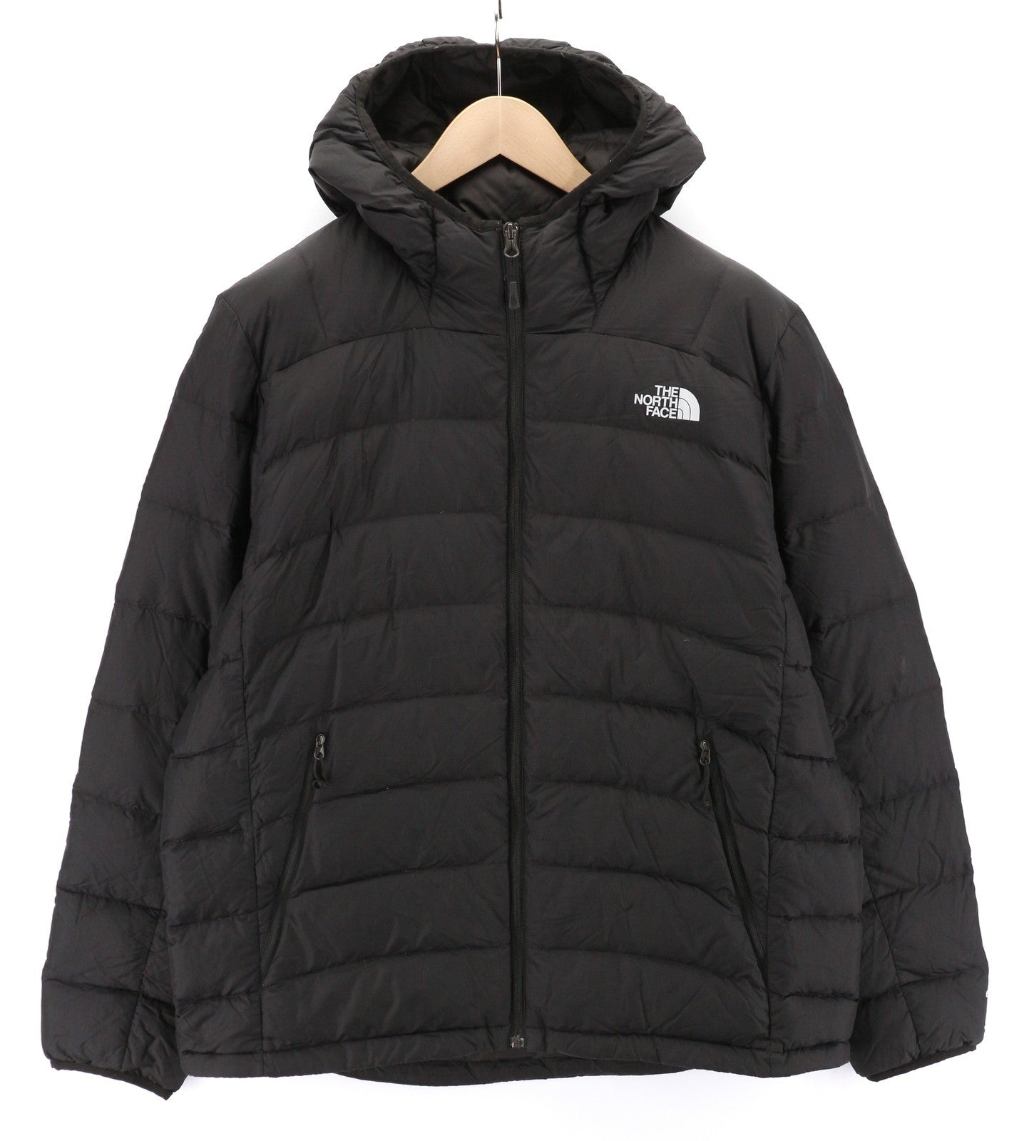 THE NORTH FACE La Paz gobtuvu dengta vyriška pūkinė striukė su XL dydžio 600 užpildo pamušalu, juoda (RRP220) 
