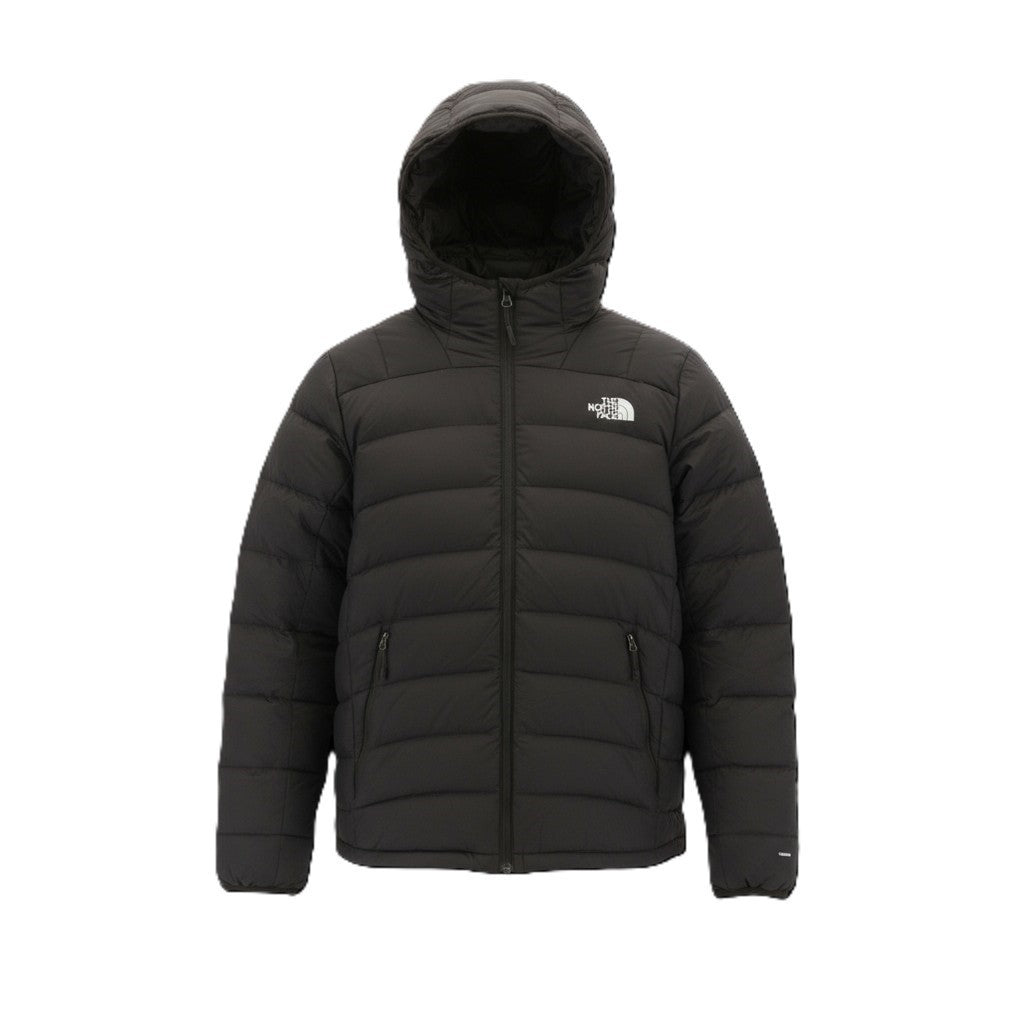 THE NORTH FACE La Paz vyriška pūkinė striukė su gobtuvu M 600, juoda, pašiltinta, RRP220 