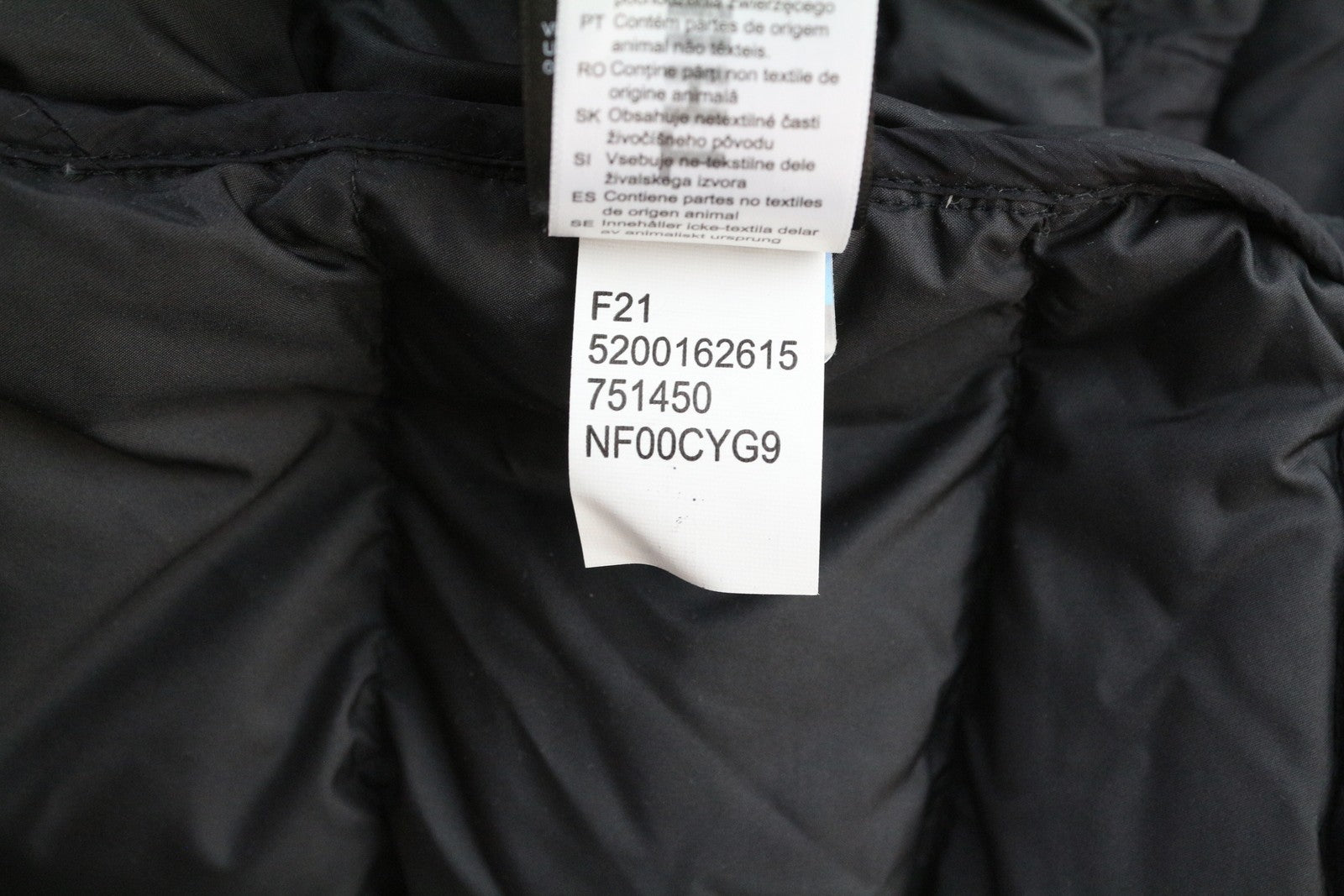 THE NORTH FACE La Paz vyriška pūkinė striukė su gobtuvu M 600, juoda, pašiltinta, RRP220 