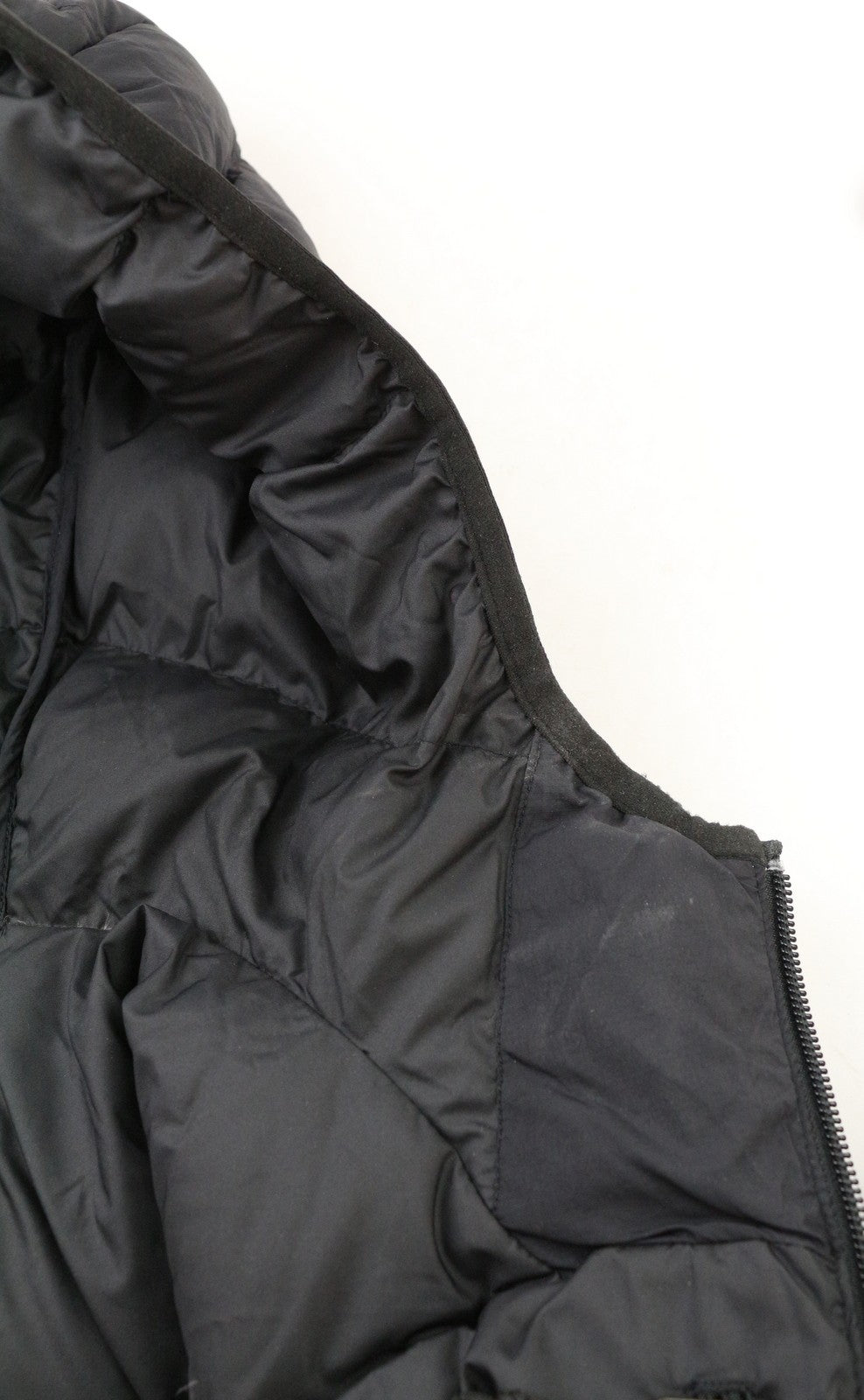 THE NORTH FACE La Paz vyriška pūkinė striukė su gobtuvu M 600, juoda, pašiltinta, RRP220 