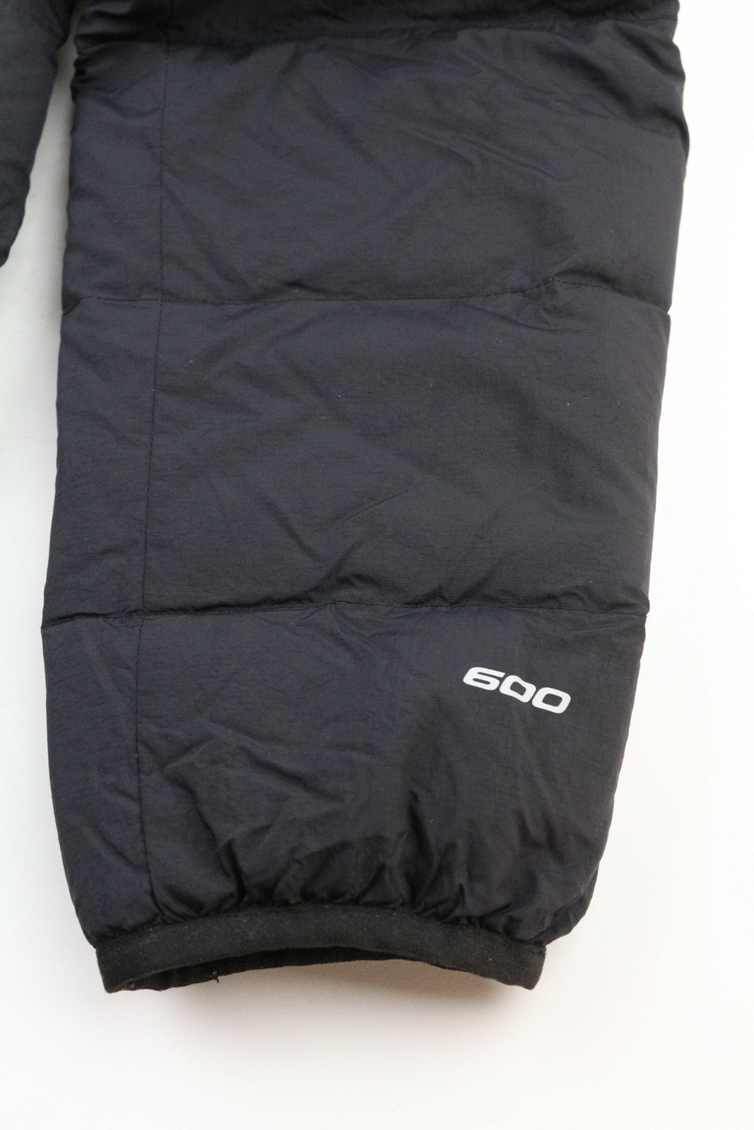 THE NORTH FACE La Paz vyriška pūkinė striukė su gobtuvu M 600, juoda, pašiltinta, RRP220 