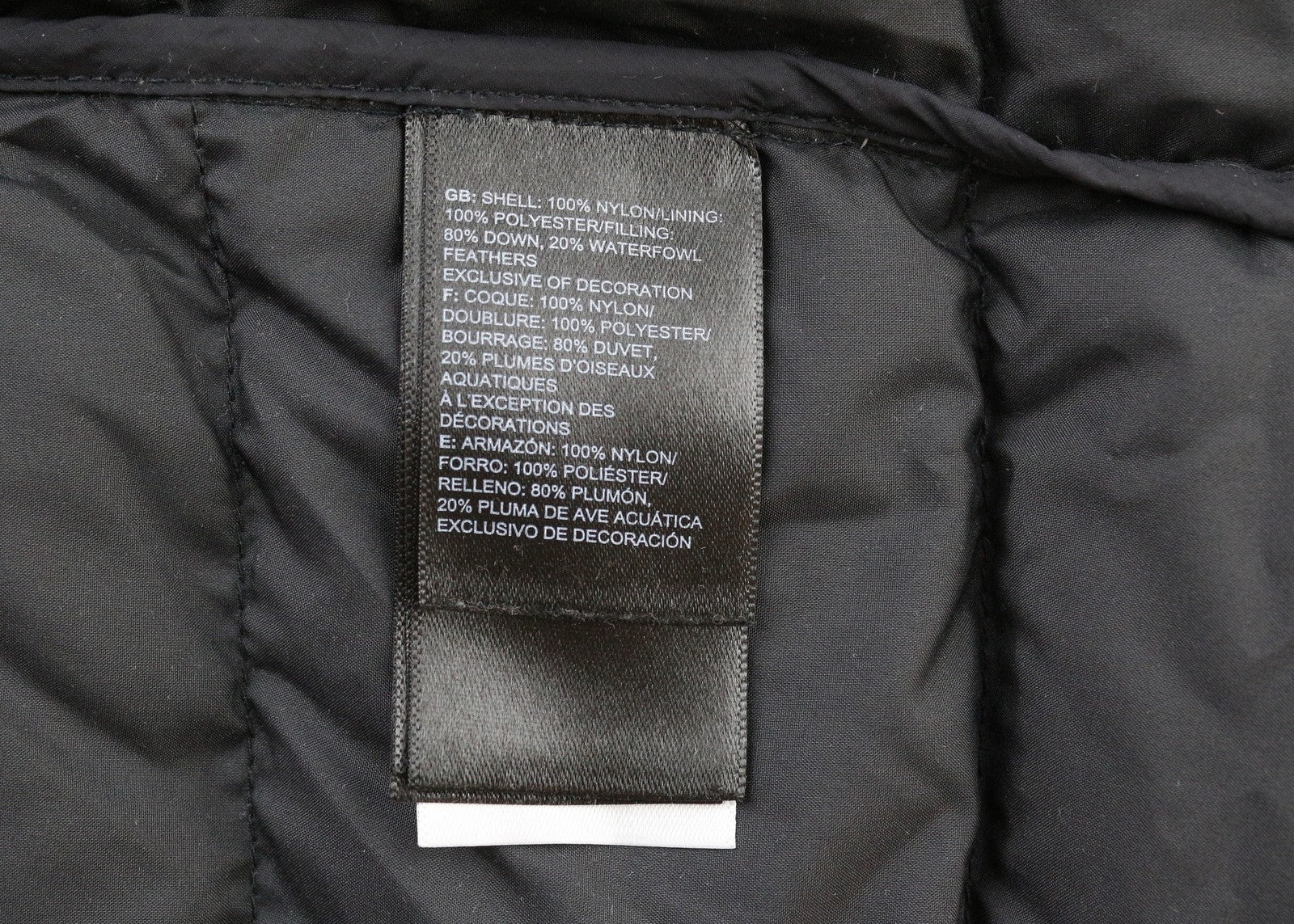 THE NORTH FACE La Paz vyriška pūkinė striukė su gobtuvu M 600, juoda, pašiltinta, RRP220 