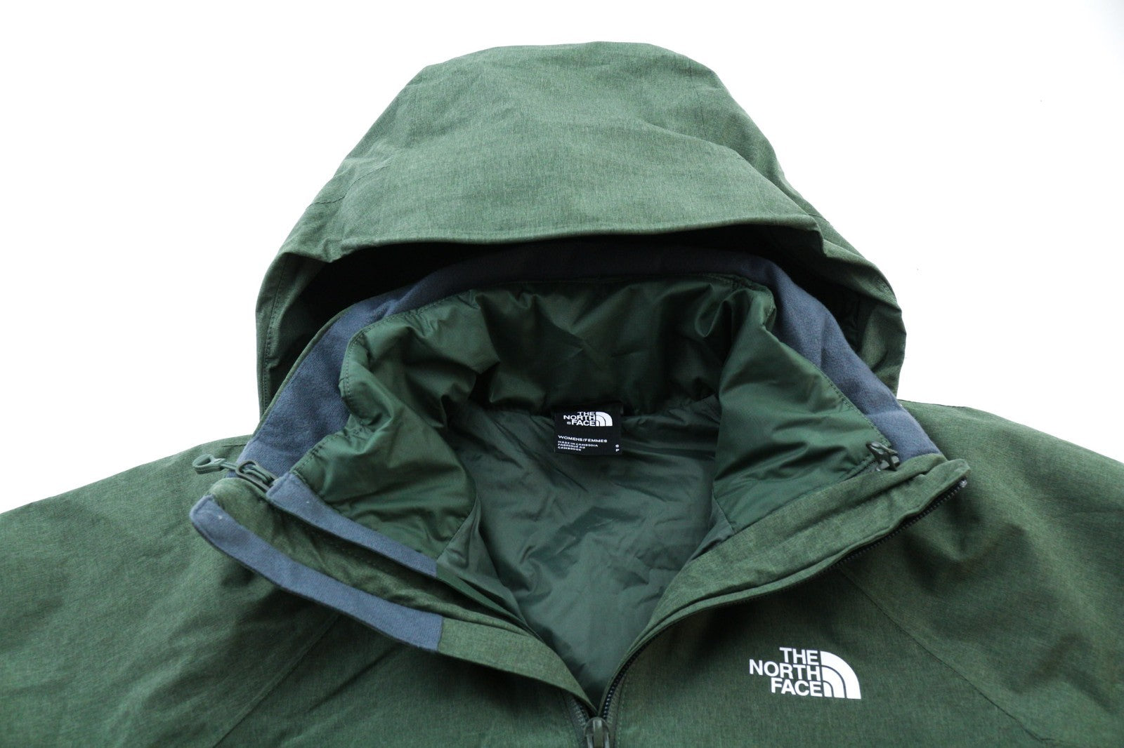 „The North Face Inlux Triclimate“ moteriška 2in1 striukė, žalia, „DryVent“ žygiams 