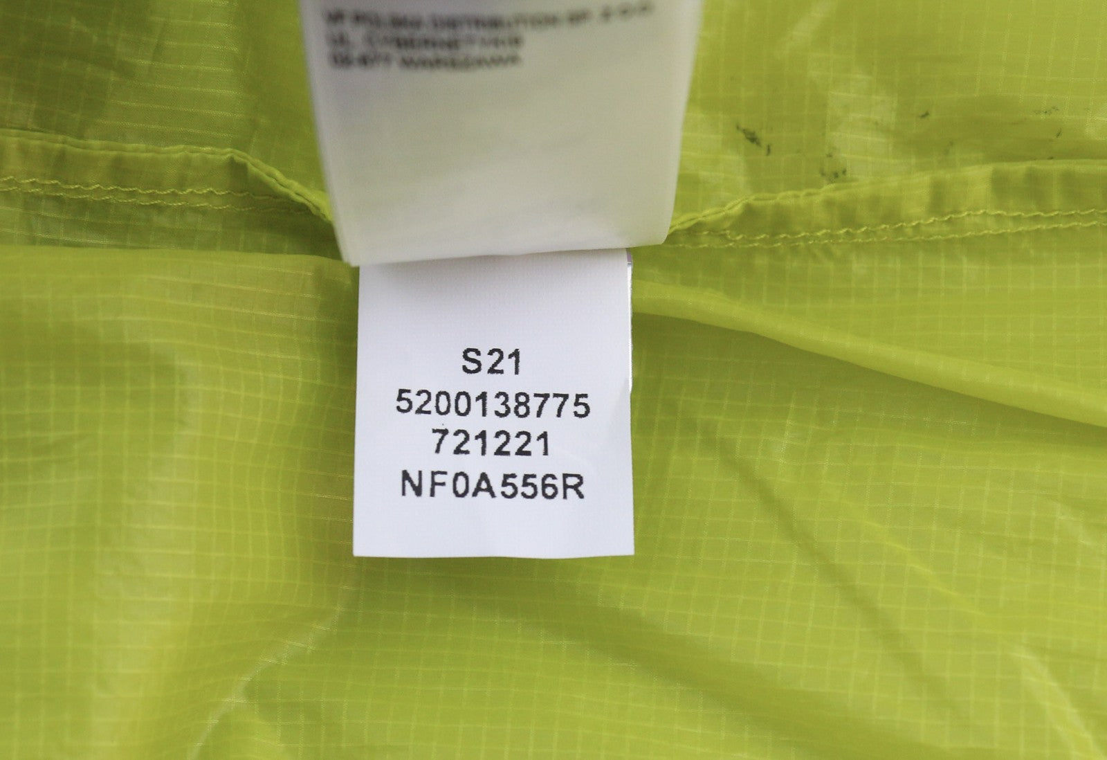 THE NORTH FACE Glacier Anorak vyriška lengva striukė, atspari vėjui, 1/4 užtrauktuko, S dydžio 