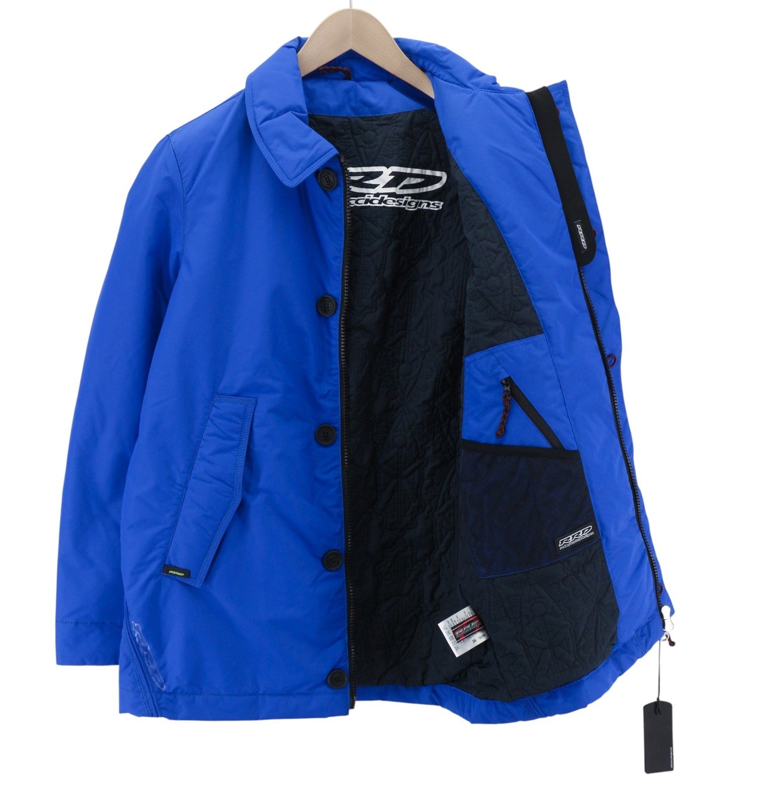 ROBERTO RICCI DESIGNS RRD Sailcoat vyriška striukė su polo kaklu, kišenėmis ir termo striuke M 