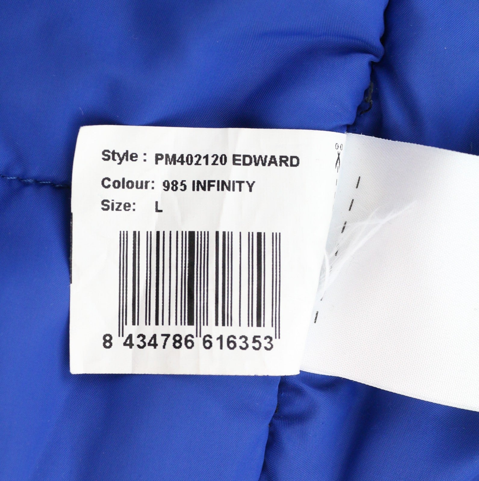 PEPE JEANS Edward Infinity vyriška striukė su gobtuvu, L, su izoliuotu vandeniui atspariu logotipu 