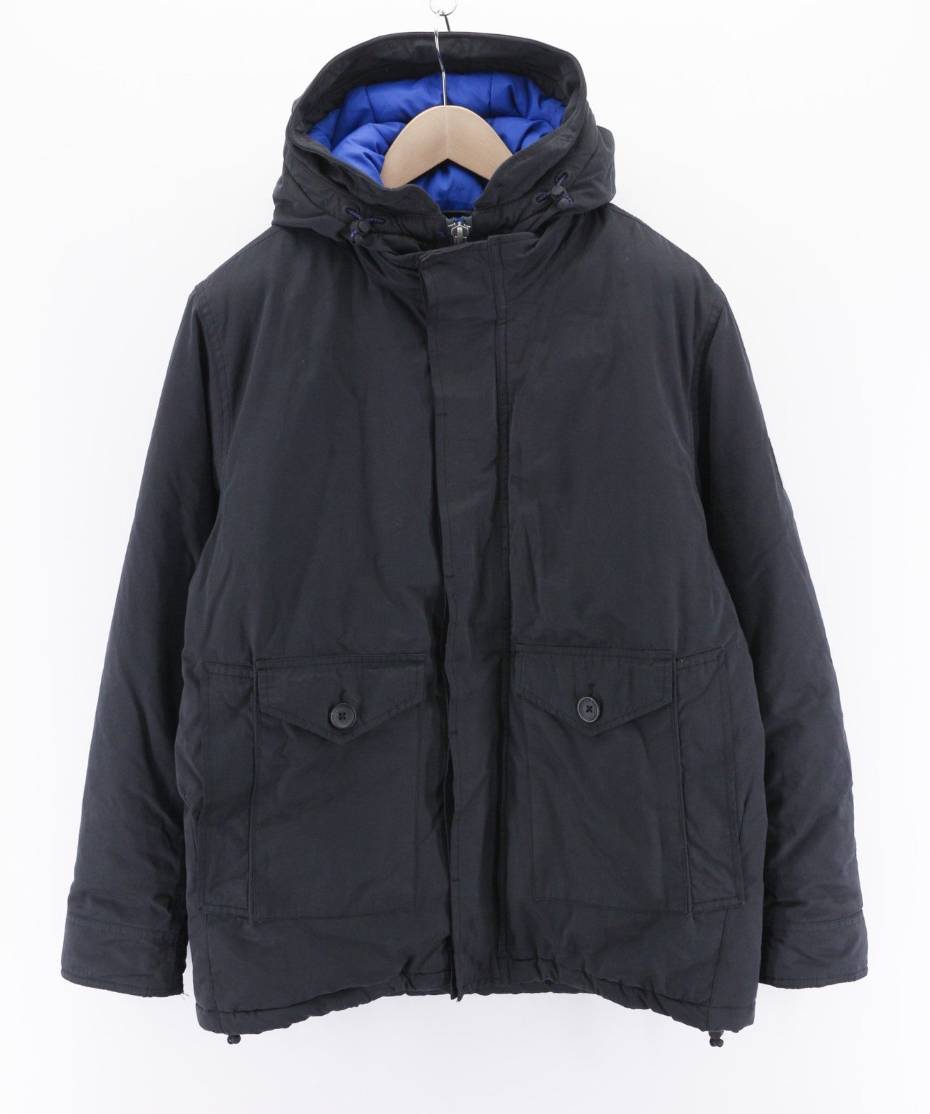 PEPE JEANS Edward Infinity vyriška striukė su gobtuvu, L, su izoliuotu vandeniui atspariu logotipu 