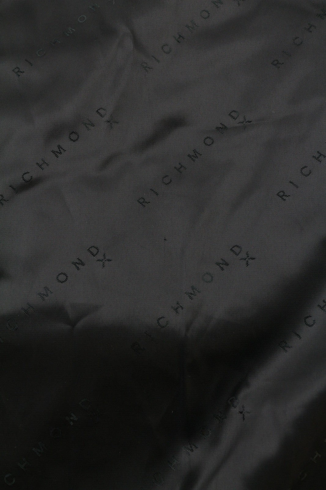 RICHMOND UMA23183CP vyriškas vilnos mišinio paltas M, pilkas, su išpjova atvartu, dviguba eilė 