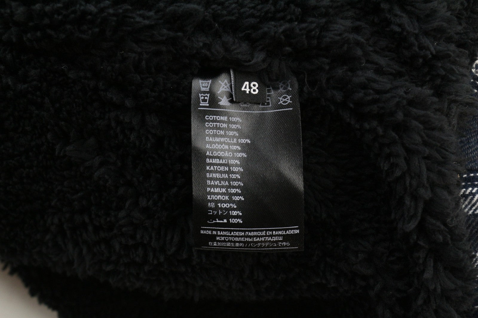 RICHMOND UMA23157CA vyriškas marškinių tipo švarkas ~L languotas su šerpų pamušalu ir užlopytinėmis kišenėmis 