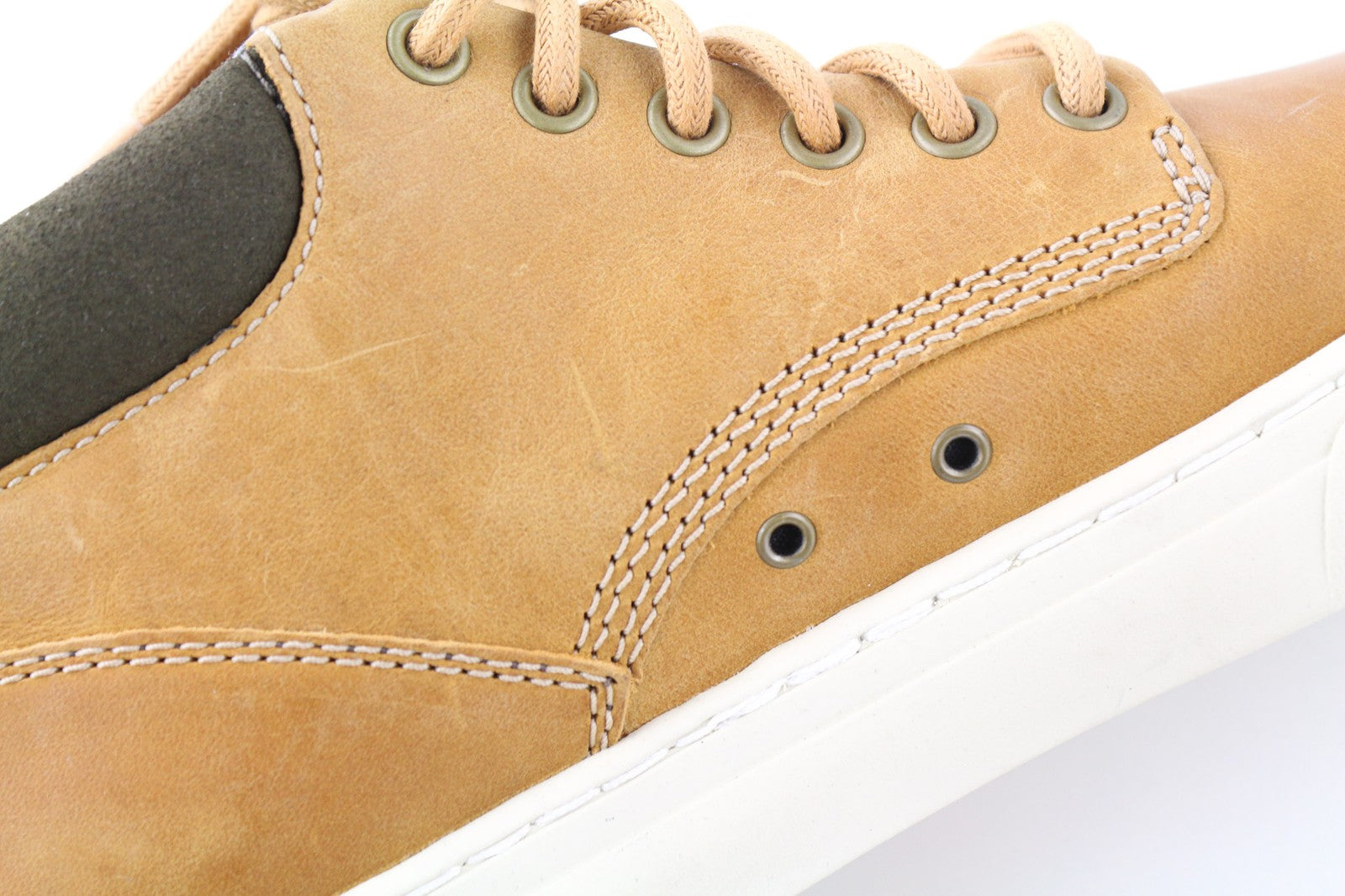 TIMBERLAND A1JU1 vyriški rudi odiniai aulinukai, EU40, UK6.5, suvarstomi migdolų nosimi, iki kulkšnies. 