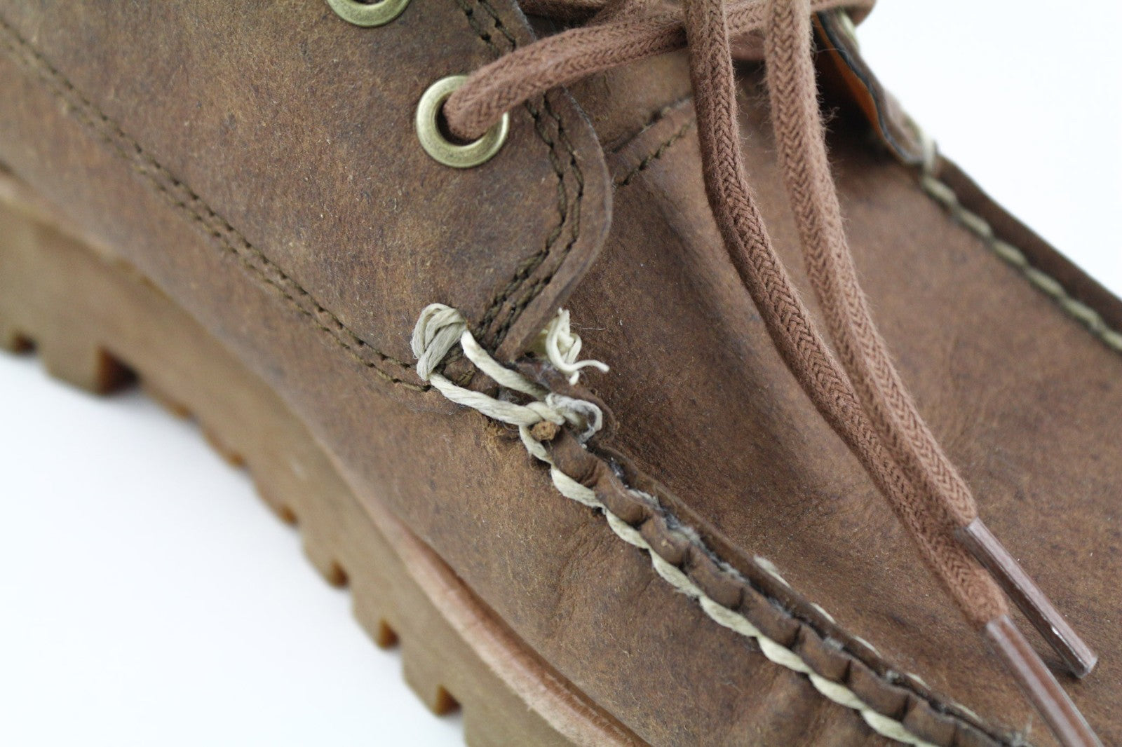 TIMBERLAND A2HB2 vyriški odiniai batai EU42 UK8 rudi vidutinio ūgio migdolų noselės ReBOTL 