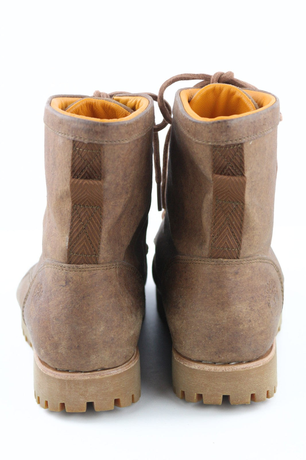 TIMBERLAND A2HB2 vyriški odiniai batai EU42 UK8 rudi vidutinio ūgio migdolų noselės ReBOTL 