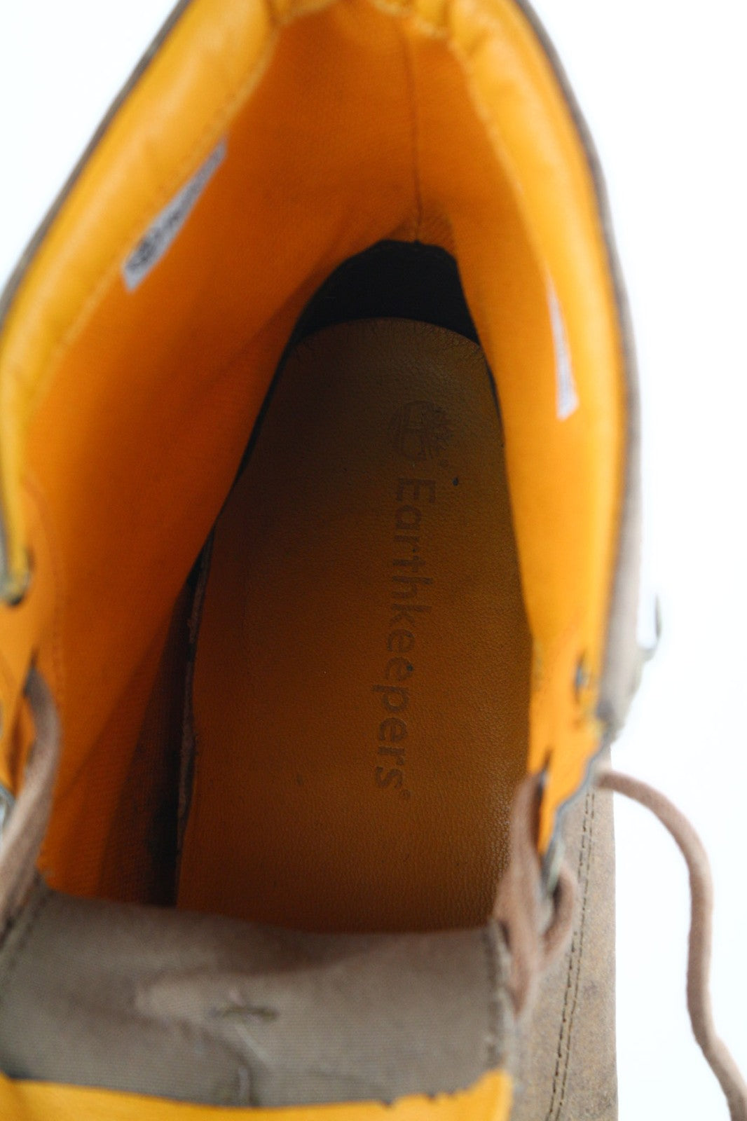 TIMBERLAND A2HB2 vyriški odiniai batai EU42 UK8 rudi vidutinio ūgio migdolų noselės ReBOTL 