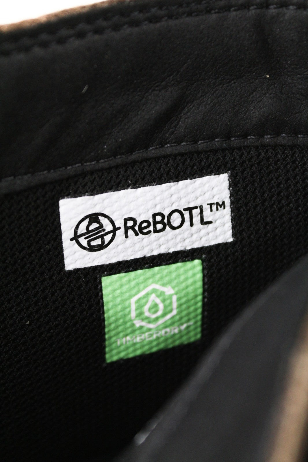 TIMBERLAND A3ZV1 vyriški odiniai batai EU41 UK7 vandeniui atsparūs migdolų formos nosys ReBOTL 