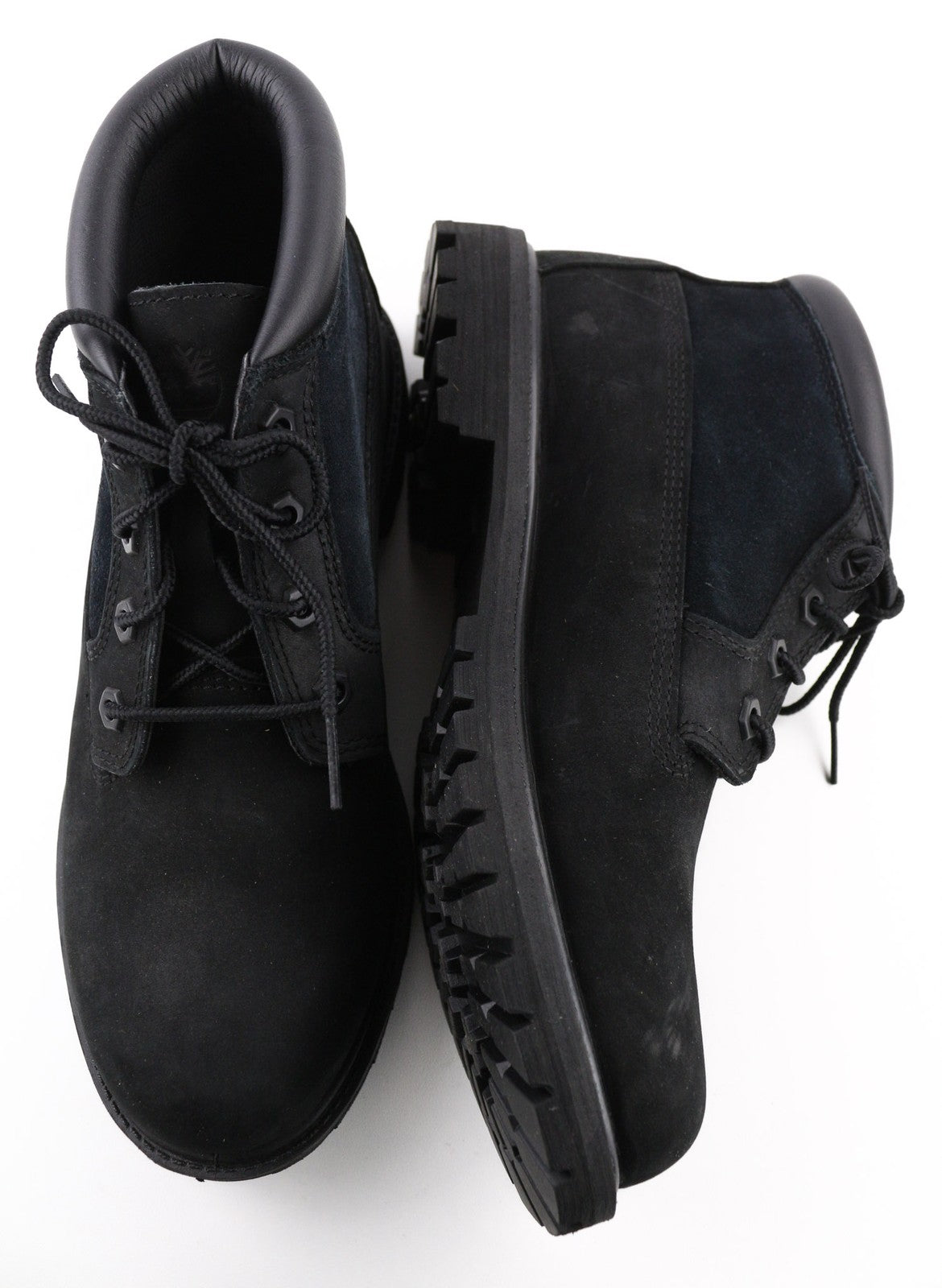 TIMBERLAND A1R2M moteriški juodi odiniai aulinukai EU40 UK7 Ortholite su raišteliais ant kulkšnies 