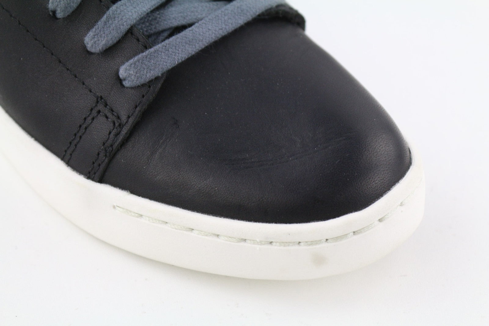 TIMBERLAND moteriški sportbačiai EU37.5 UK4.5 juodi odiniai apvalios nosies užsegimai su raišteliais ReBOTL 