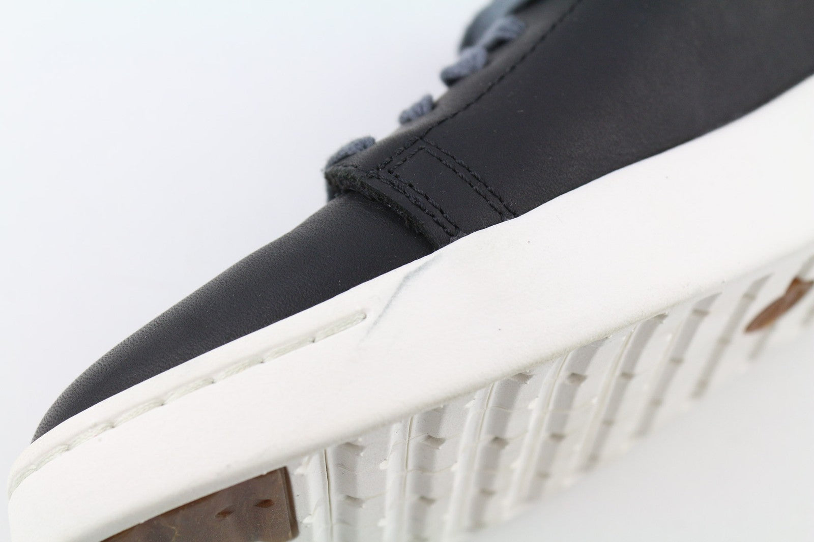 TIMBERLAND moteriški sportbačiai EU37.5 UK4.5 juodi odiniai apvalios nosies užsegimai su raišteliais ReBOTL 