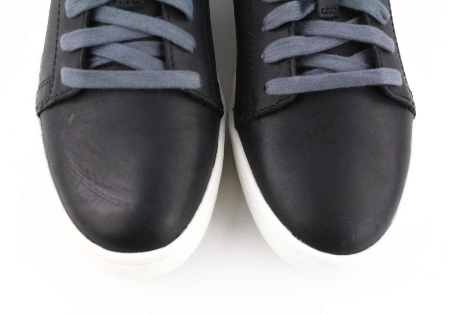 TIMBERLAND moteriški sportbačiai EU37.5 UK4.5 juodi odiniai apvalios nosies užsegimai su raišteliais ReBOTL 