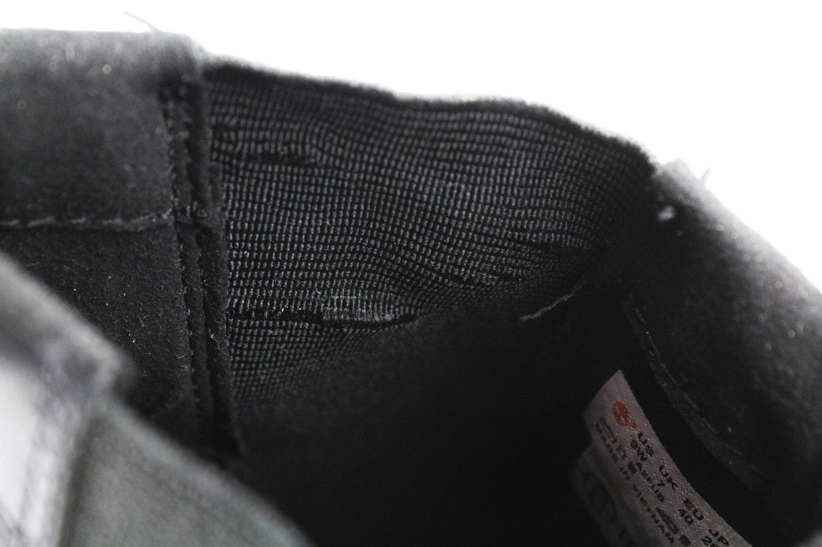 TIMBERLAND A2FUS moteriški juodi odiniai aulinukai su vidutinio aukščio pamušalu, EU40, UK7, migdolų nosimi, ReBOTL 