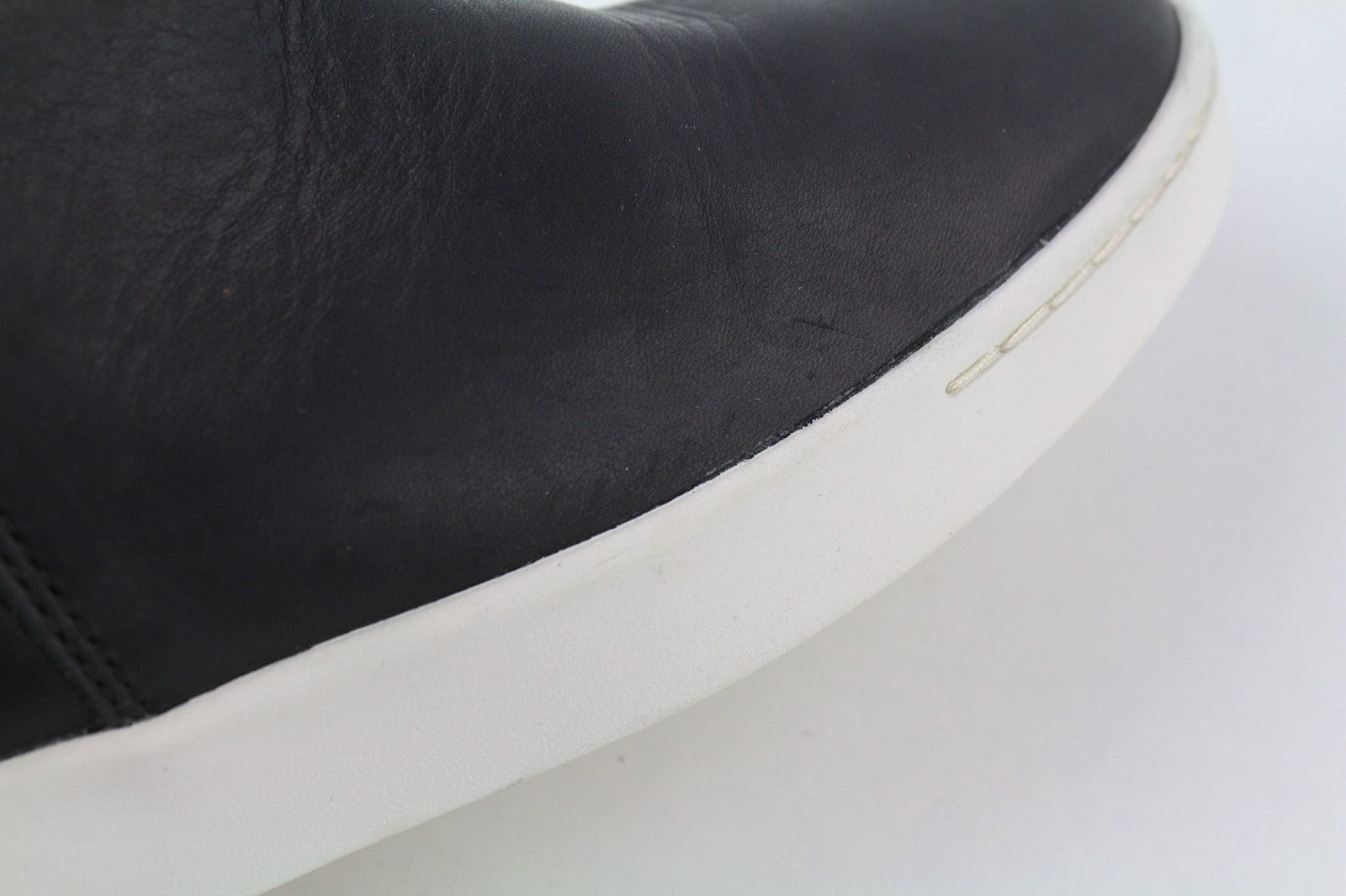 TIMBERLAND A2FUS moteriški juodi odiniai aulinukai su vidutinio aukščio pamušalu, EU40, UK7, migdolų nosimi, ReBOTL 