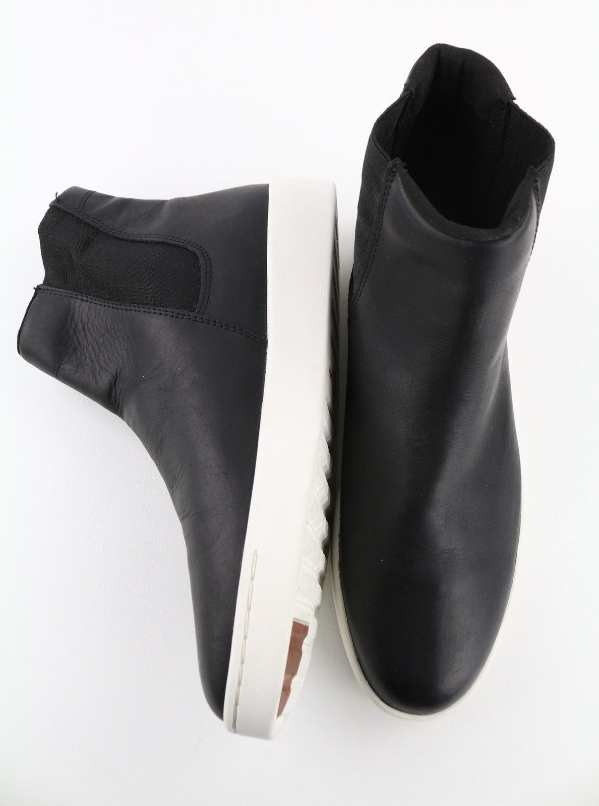 TIMBERLAND A2FUS moteriški juodi odiniai aulinukai su vidutinio aukščio pamušalu, EU40, UK7, migdolų nosimi, ReBOTL 