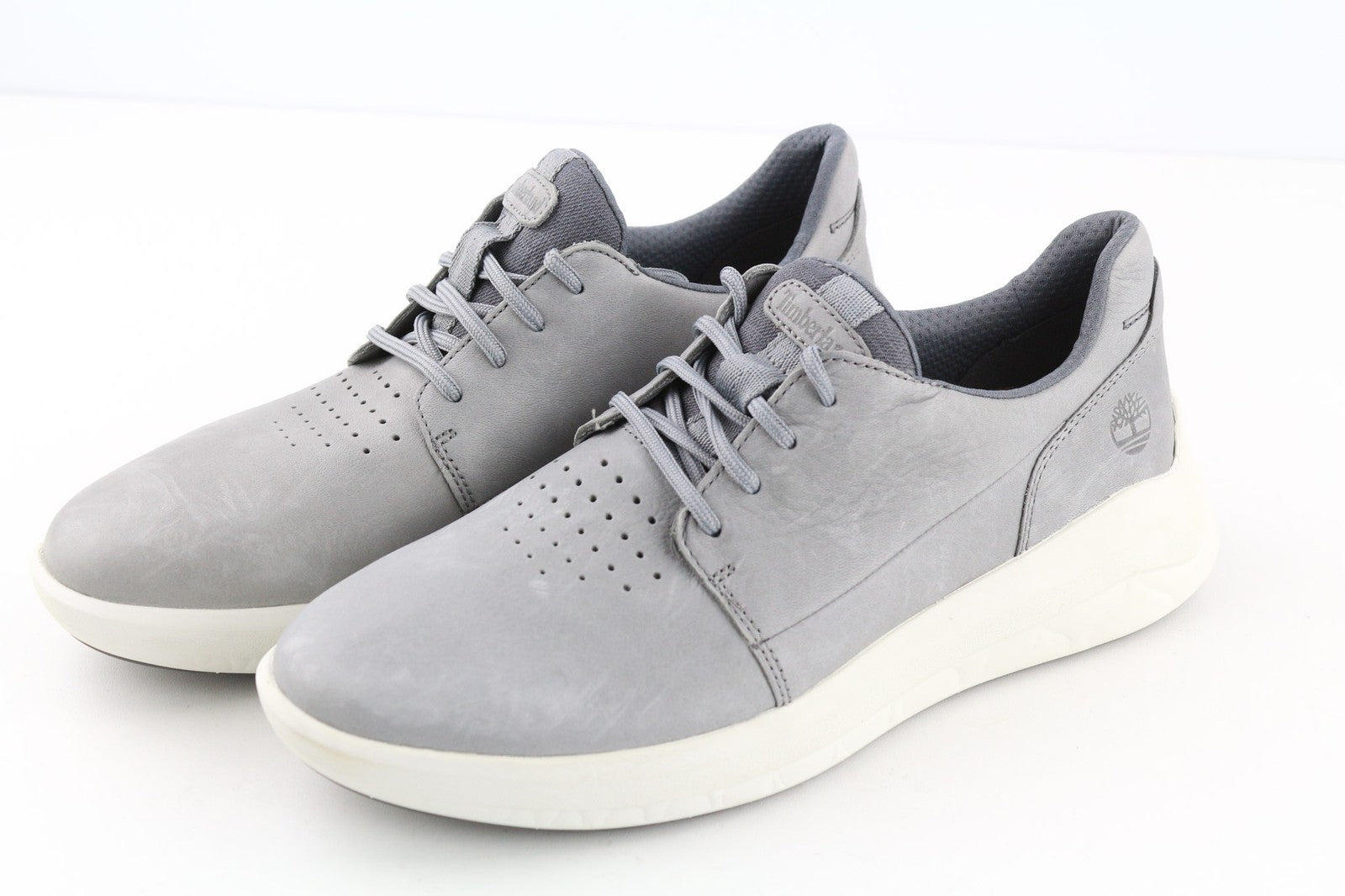 TIMBERLAND A2QA1 vyriški žali sportbačiai su migdolų spalvos pirštais, žemakulniai 