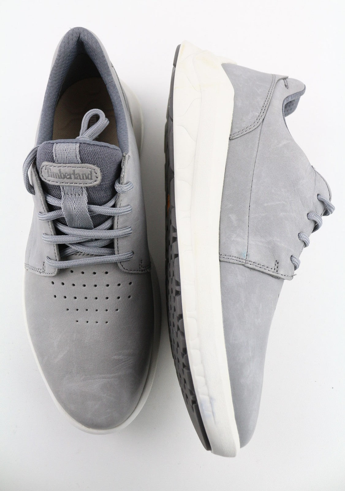 TIMBERLAND A2QA1 vyriški žali sportbačiai su migdolų spalvos pirštais, žemakulniai 