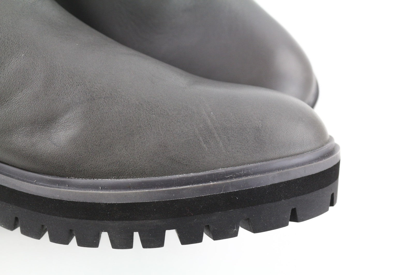 TIMBERLAND A2DY3 moteriški pilki odiniai aulinukai EU40 UK7 migdolų nosis guminė kulkšnis 