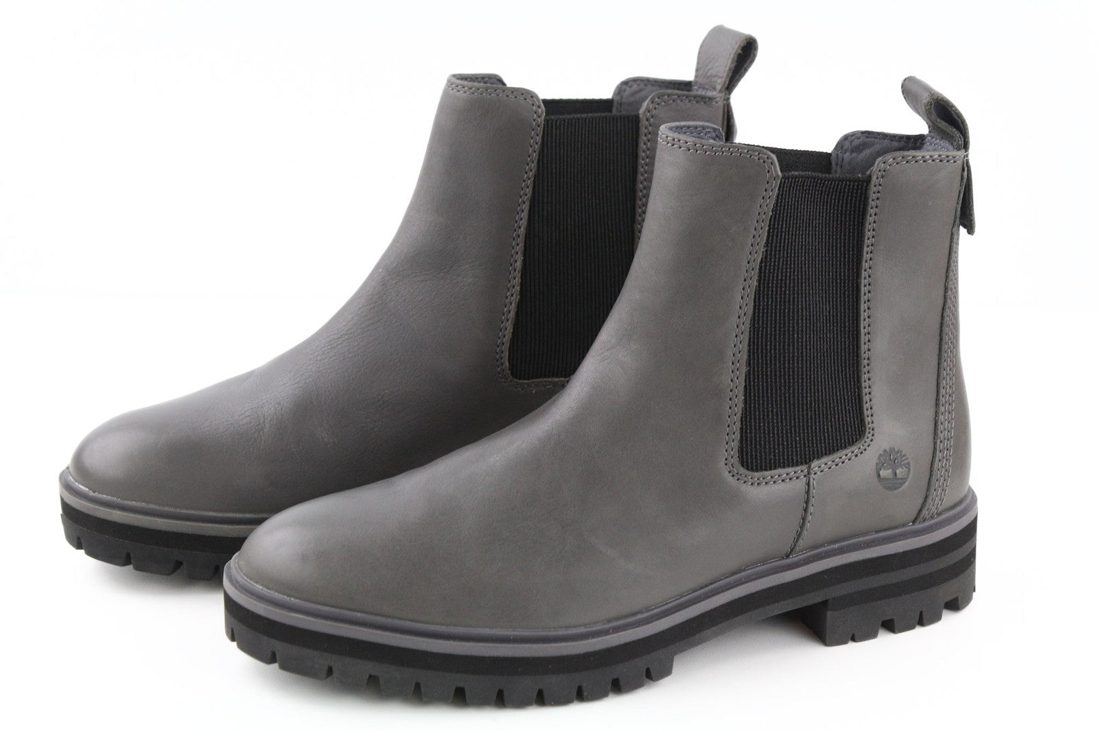 TIMBERLAND A2DY3 moteriški pilki odiniai aulinukai EU40 UK7 migdolų nosis guminė kulkšnis 