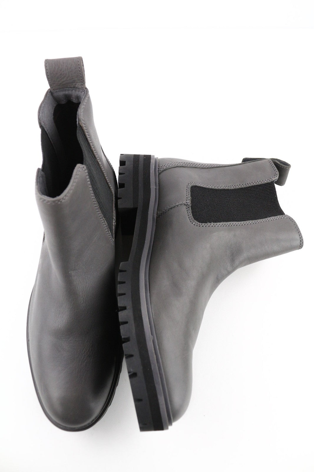 TIMBERLAND A2DY3 moteriški pilki odiniai aulinukai EU40 UK7 migdolų nosis guminė kulkšnis 