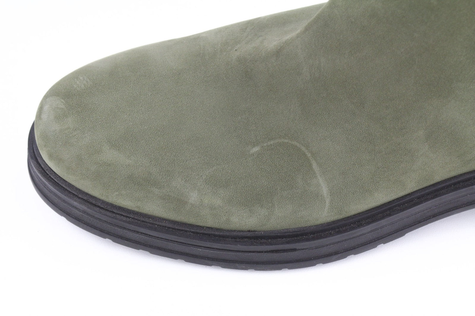 TIMBERLAND moteriški alyvuogių žali aulinukai „Chelsea“ EU38 UK5 odiniai migdolų nosys iki kulkšnies 