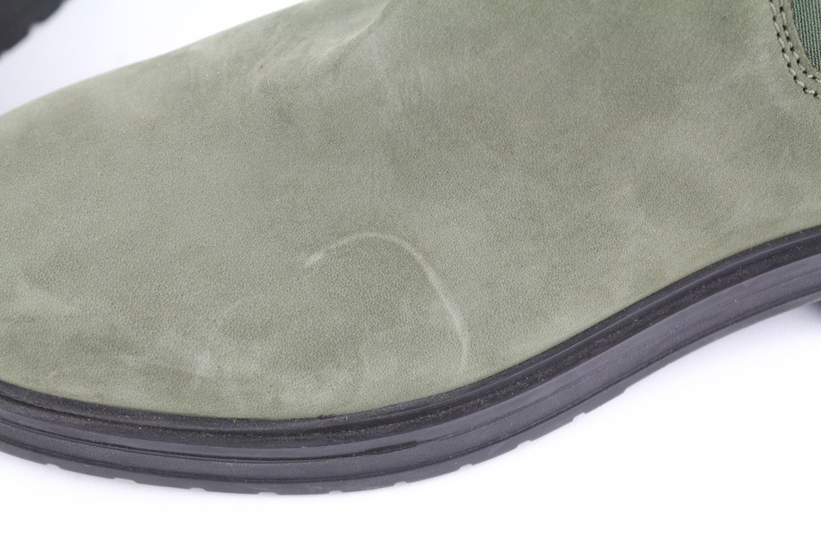 TIMBERLAND moteriški alyvuogių žali aulinukai „Chelsea“ EU38 UK5 odiniai migdolų nosys iki kulkšnies 