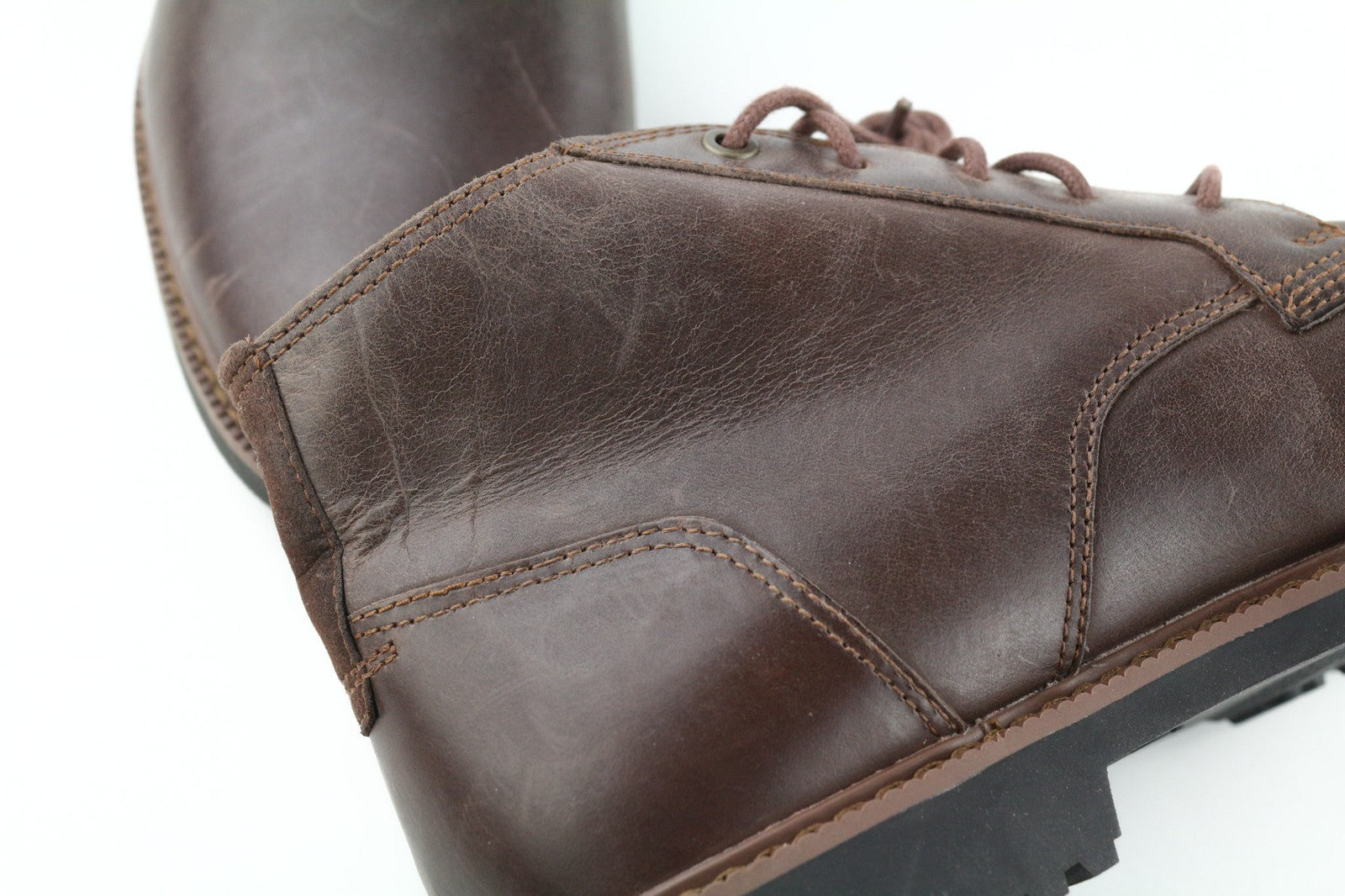 TIMBERLAND A1QDX vyriški rudi batai EU40 UK6.5 odiniai „Defender Repellent Systems“ 