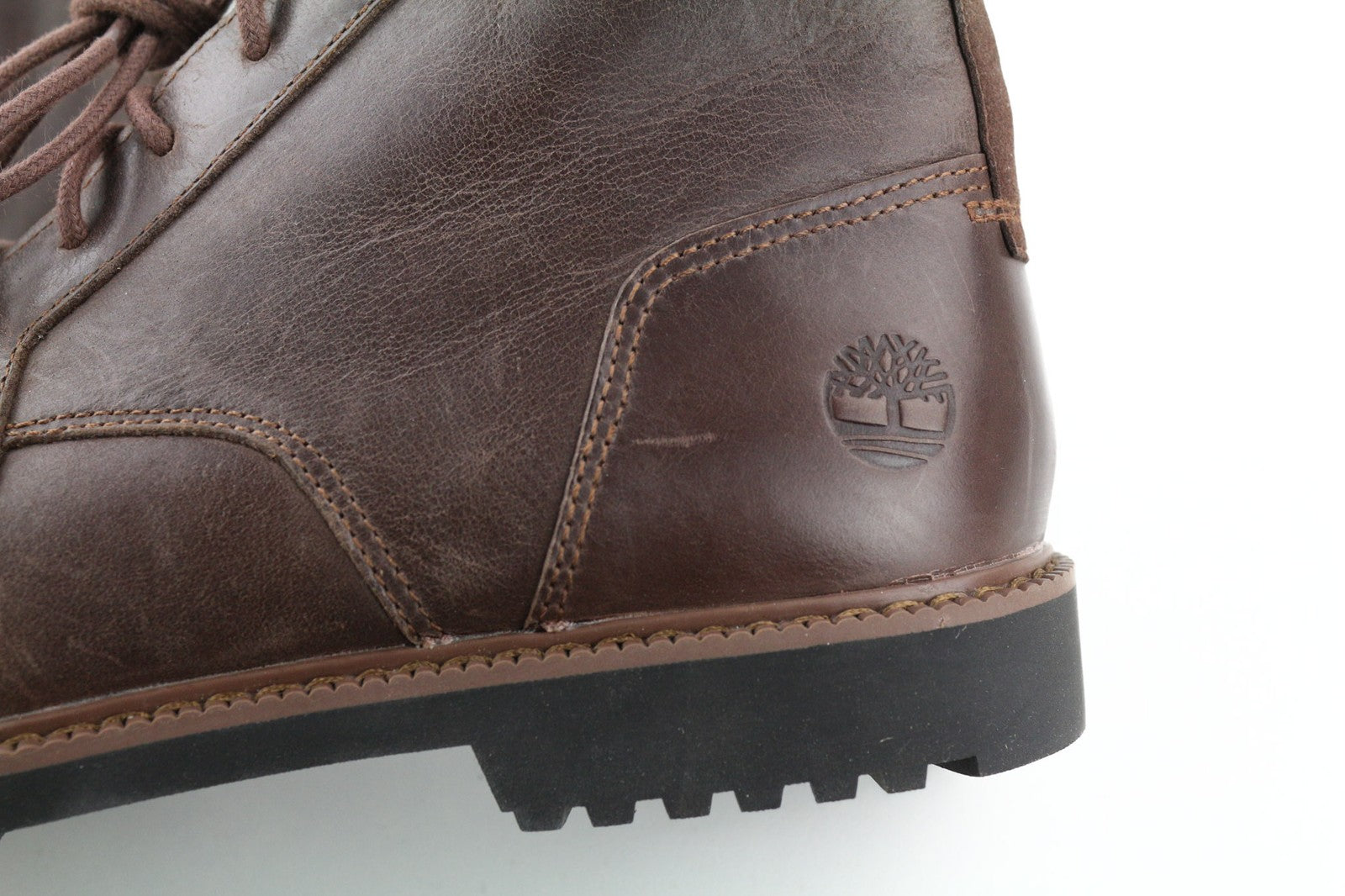 TIMBERLAND A1QDX vyriški rudi batai EU40 UK6.5 odiniai „Defender Repellent Systems“ 