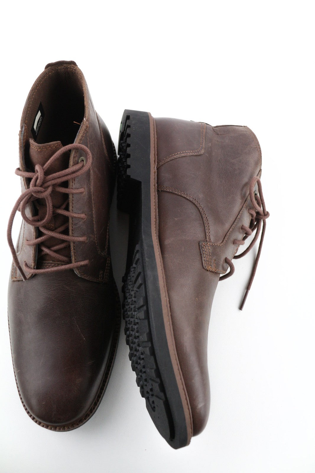 TIMBERLAND A1QDX vyriški rudi batai EU40 UK6.5 odiniai „Defender Repellent Systems“ 